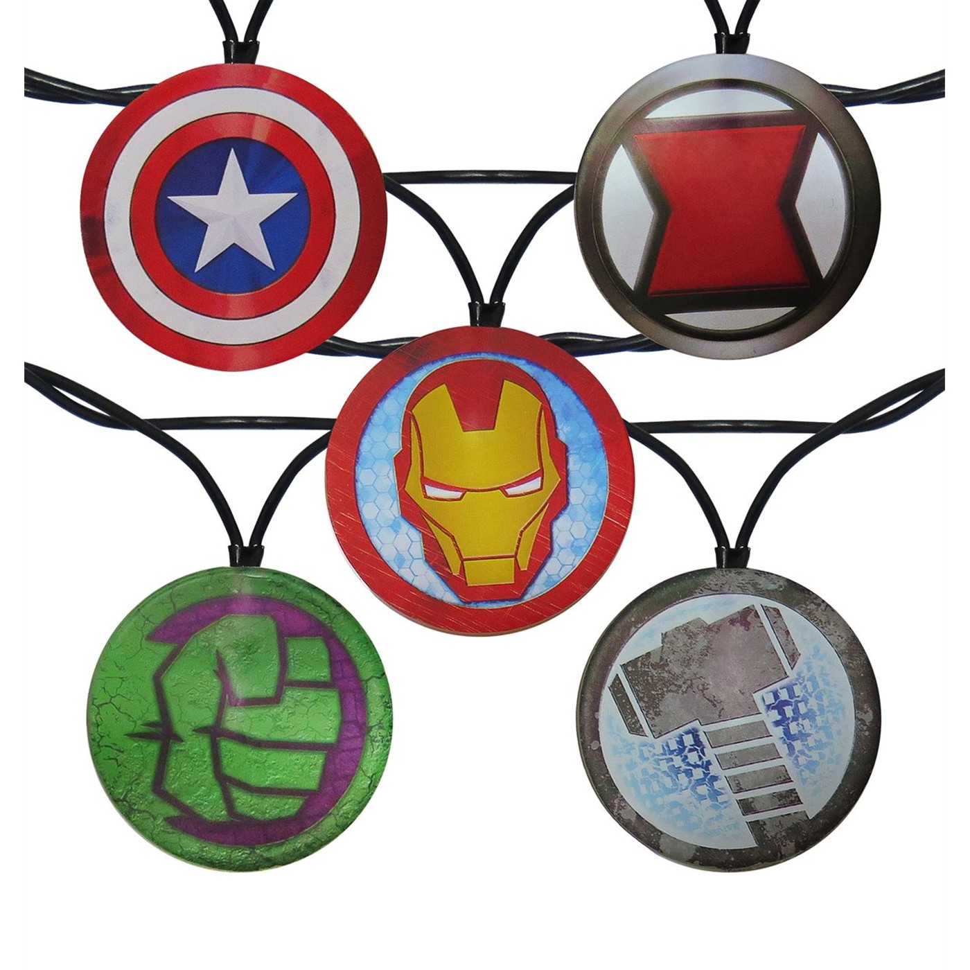 Avengers Symbols String Light Set