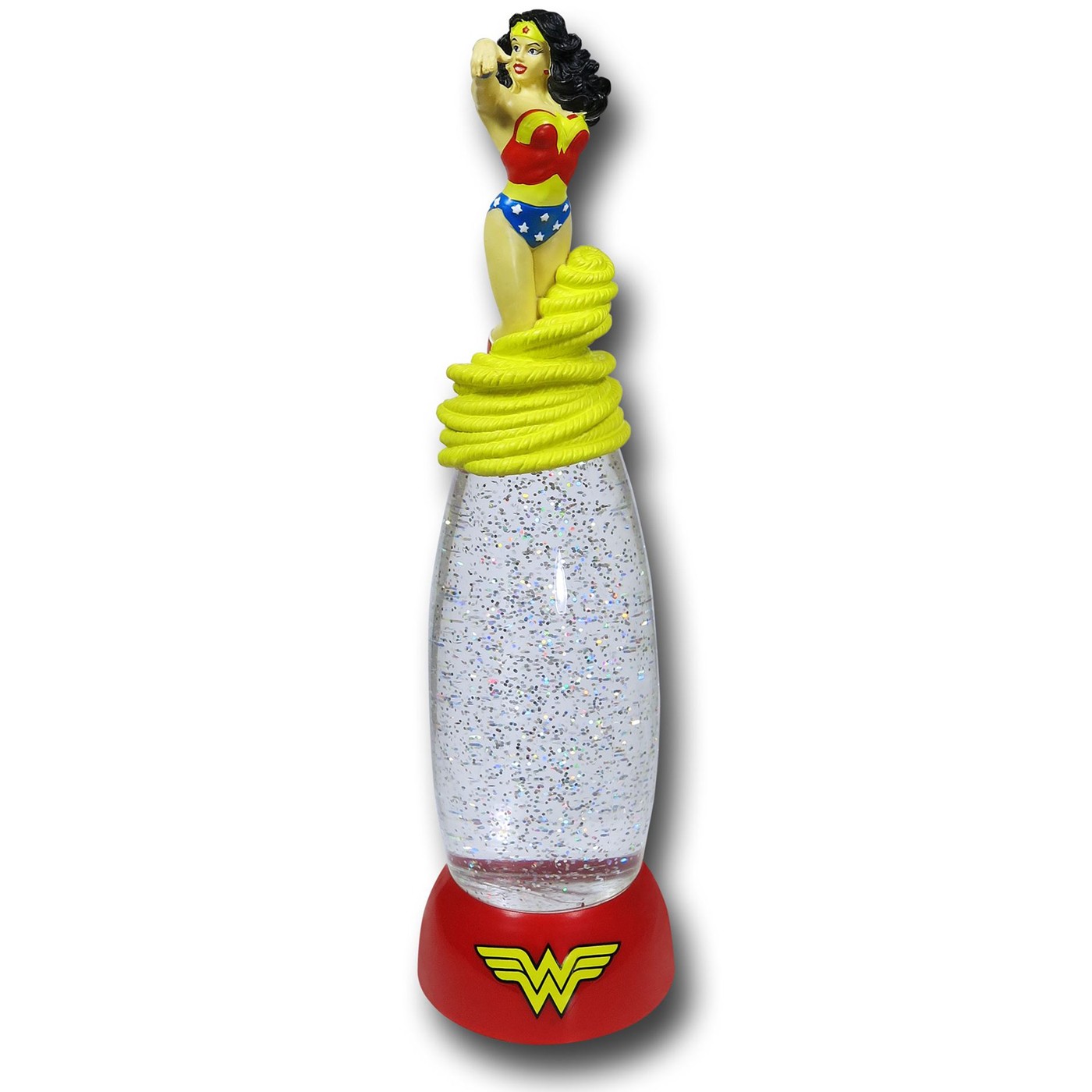 Wonder Woman Glitter Glow Lamp
