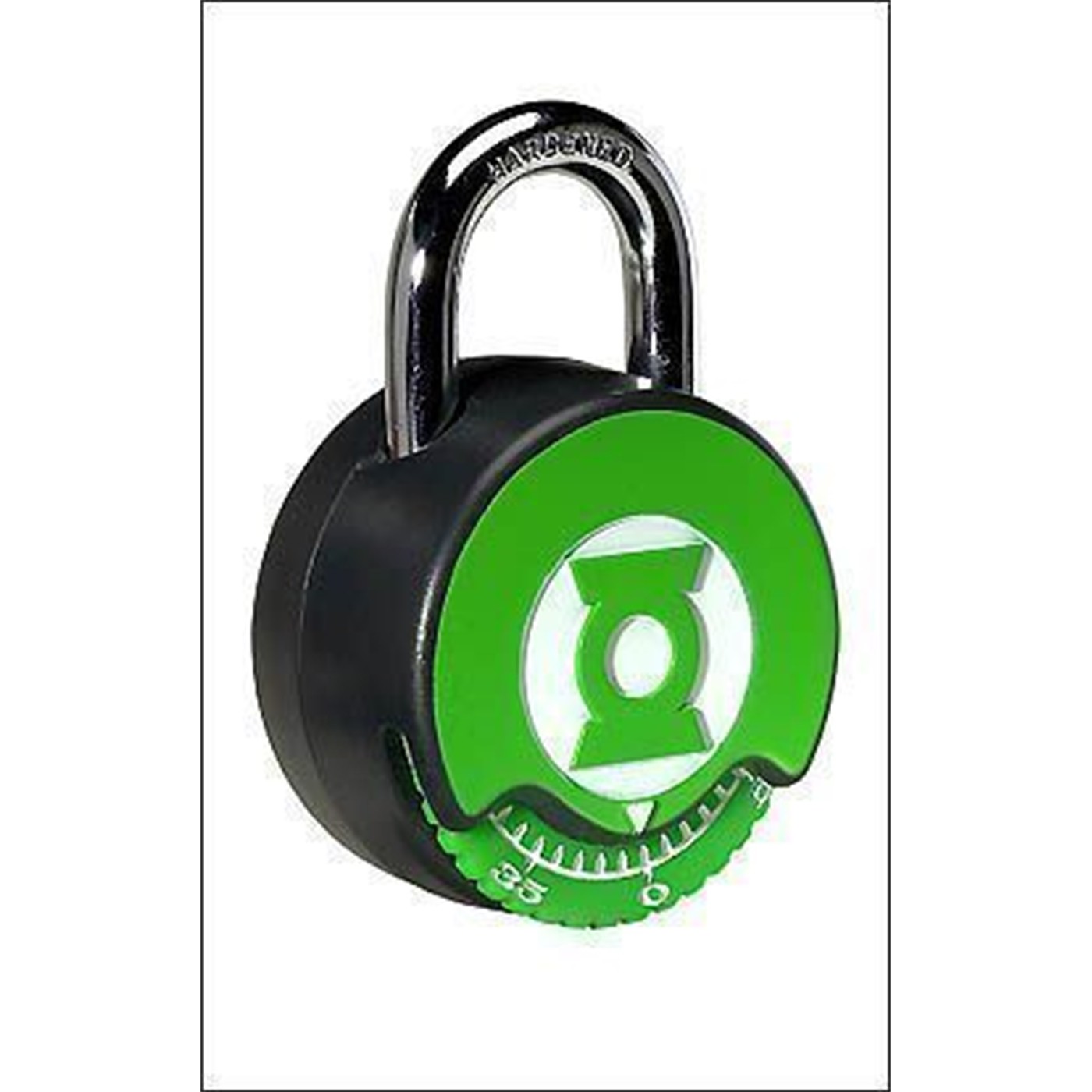 Green Lantern Kryptonite Combination Padlock