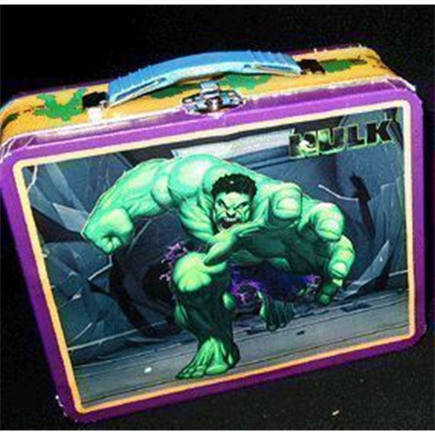 The Hulk Metal Lunch Box Grabbing