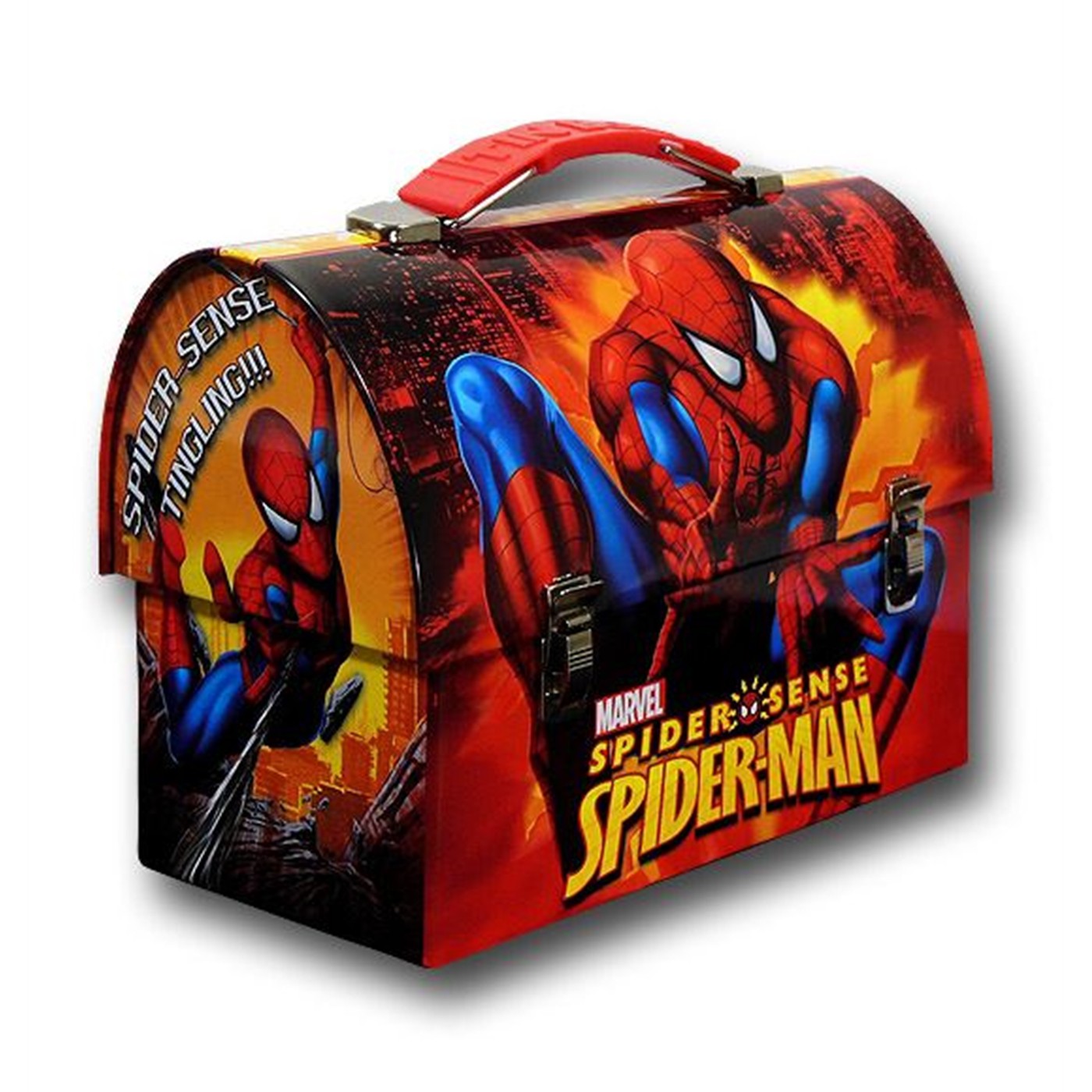 Spiderman Double-Slinging Domed Lunchbox