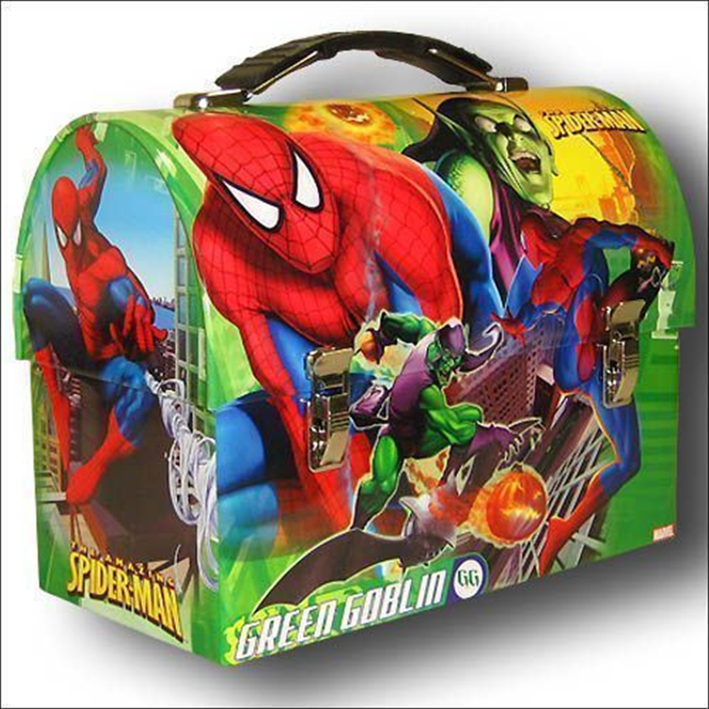Spiderman Domed Lunchbox Goblin