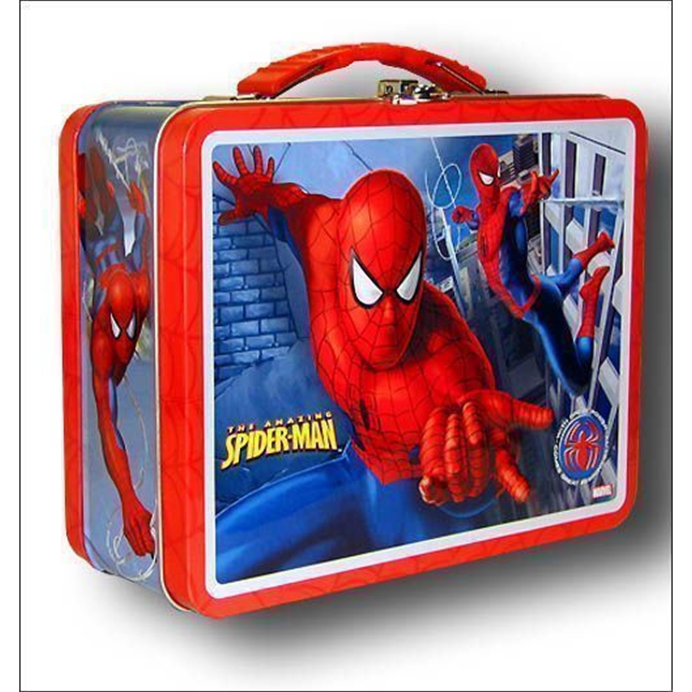 Spiderman Lunchbox Red Trim