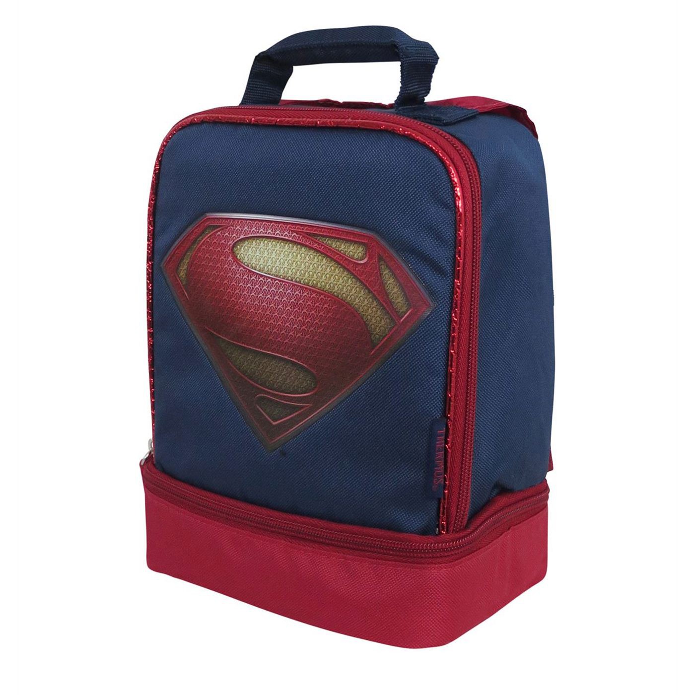 Superman Man of Steel Caped Soft Lunch Box
