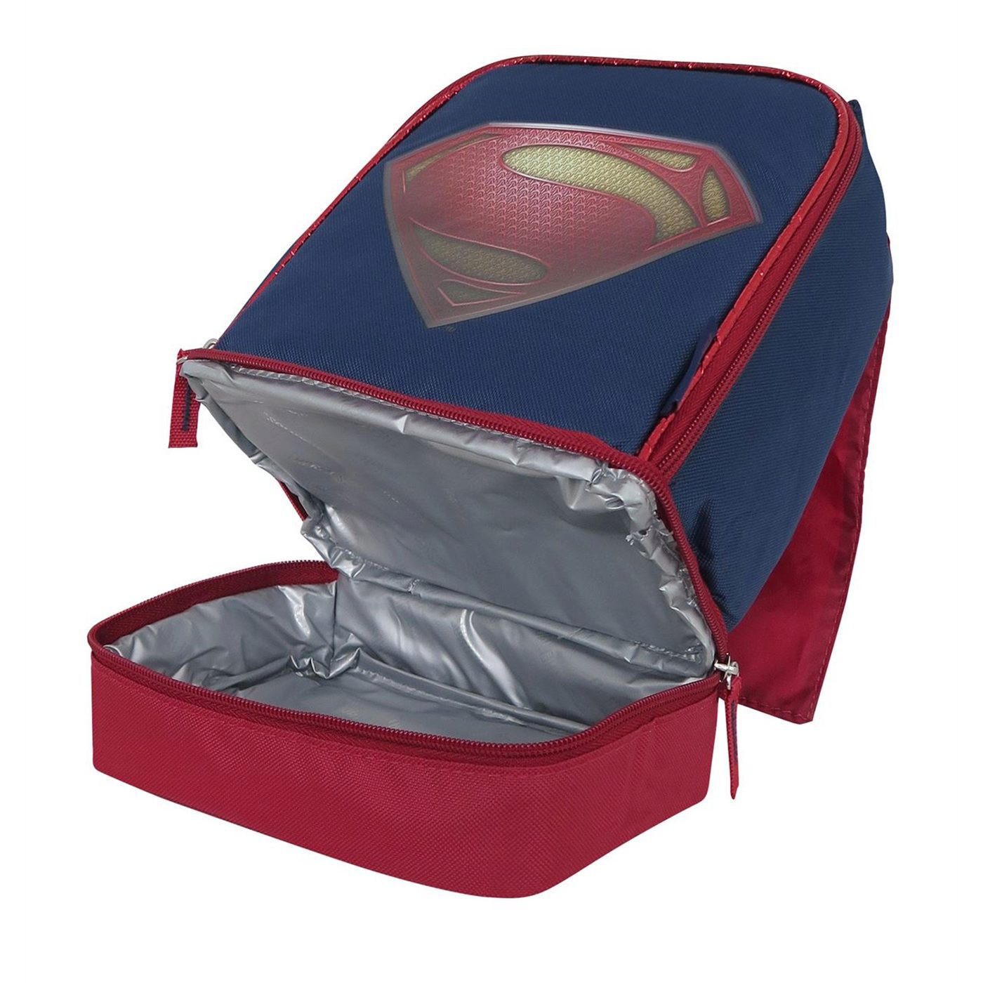 Superman Man of Steel Caped Soft Lunch Box