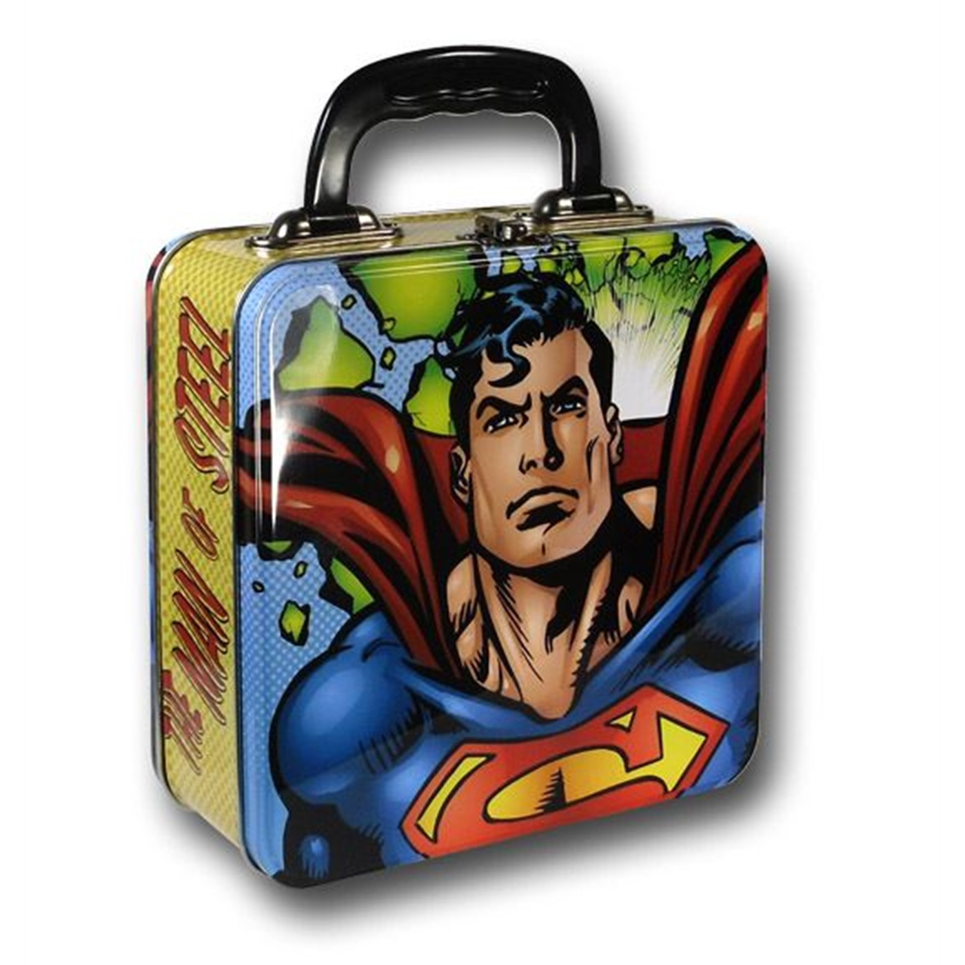 Superman Lunchbox Large Tin Tote