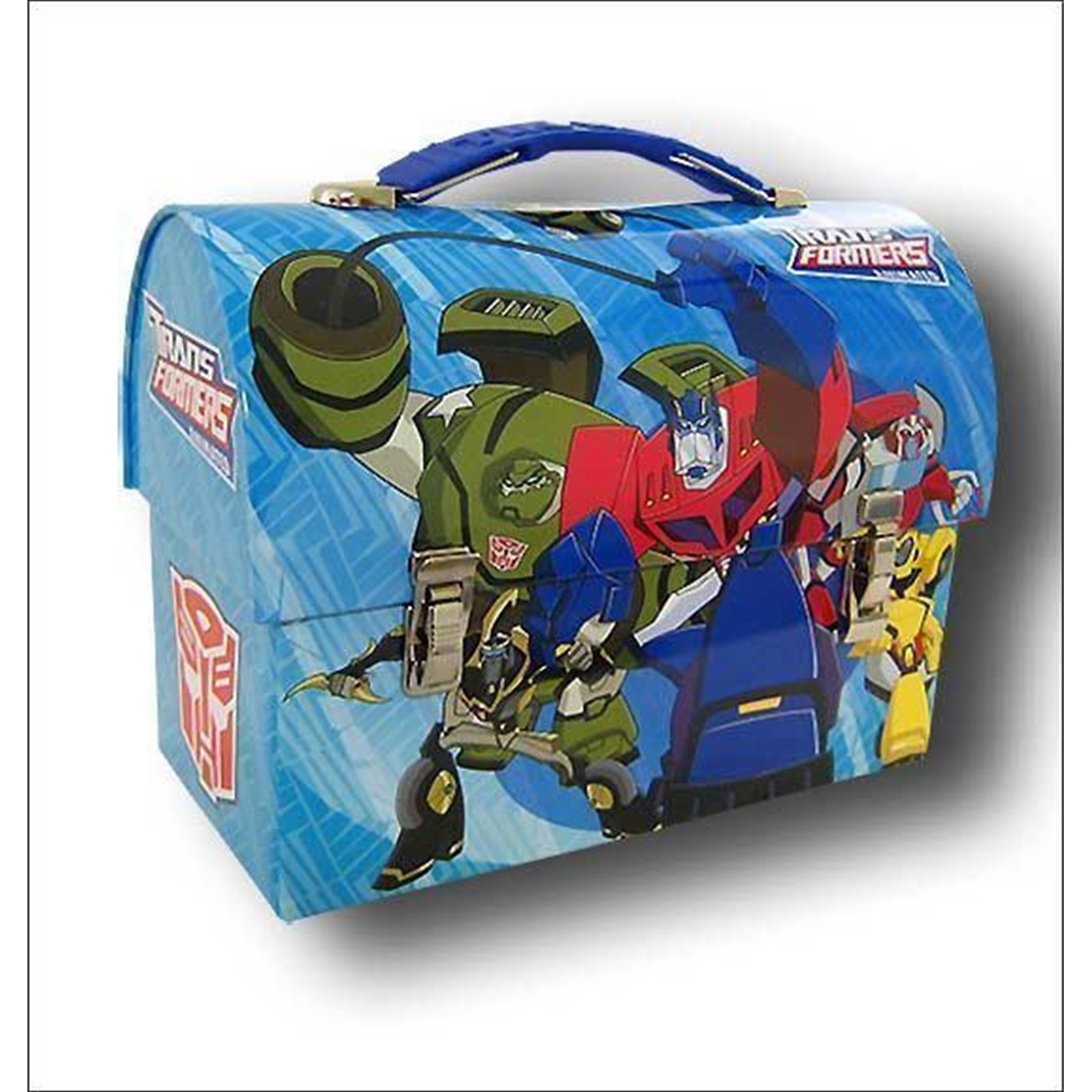Transformers Animated Autobot Run Blue Dome Lunchbox