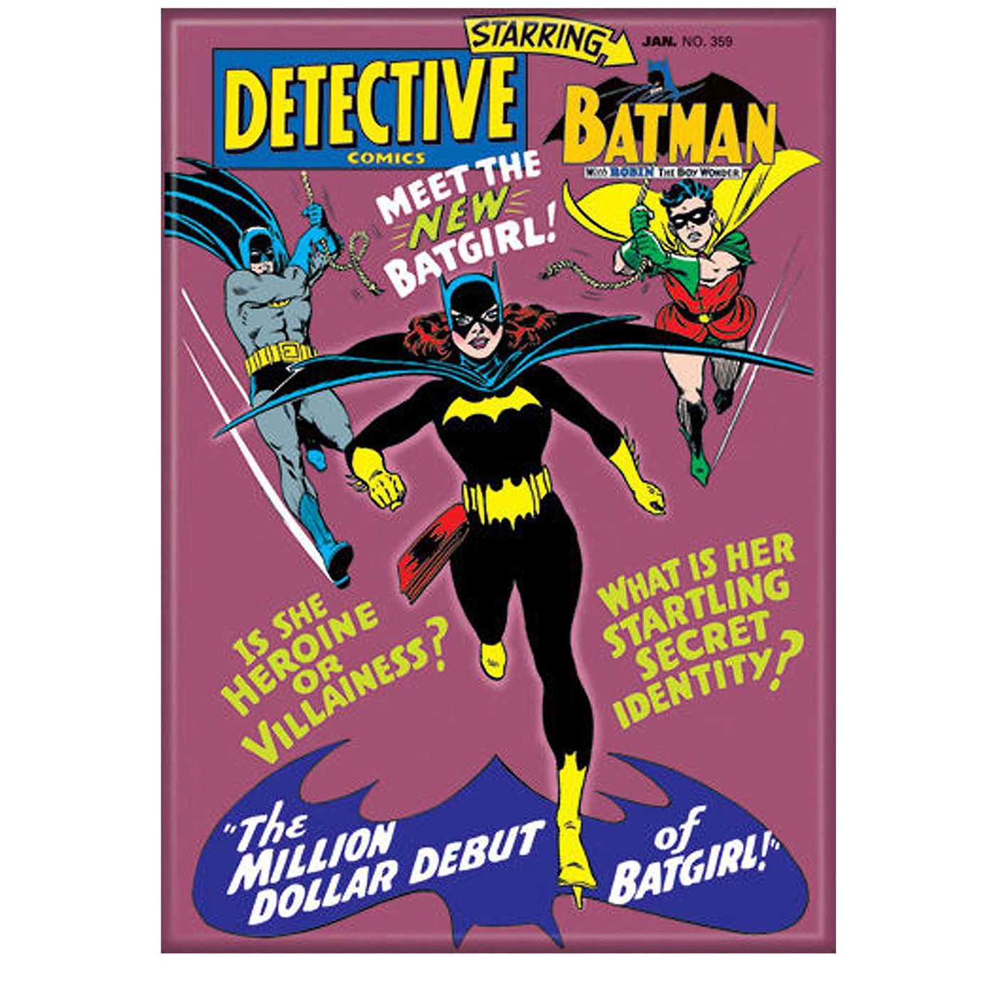 Batman Detective #359 Meet Batgirl Magnet