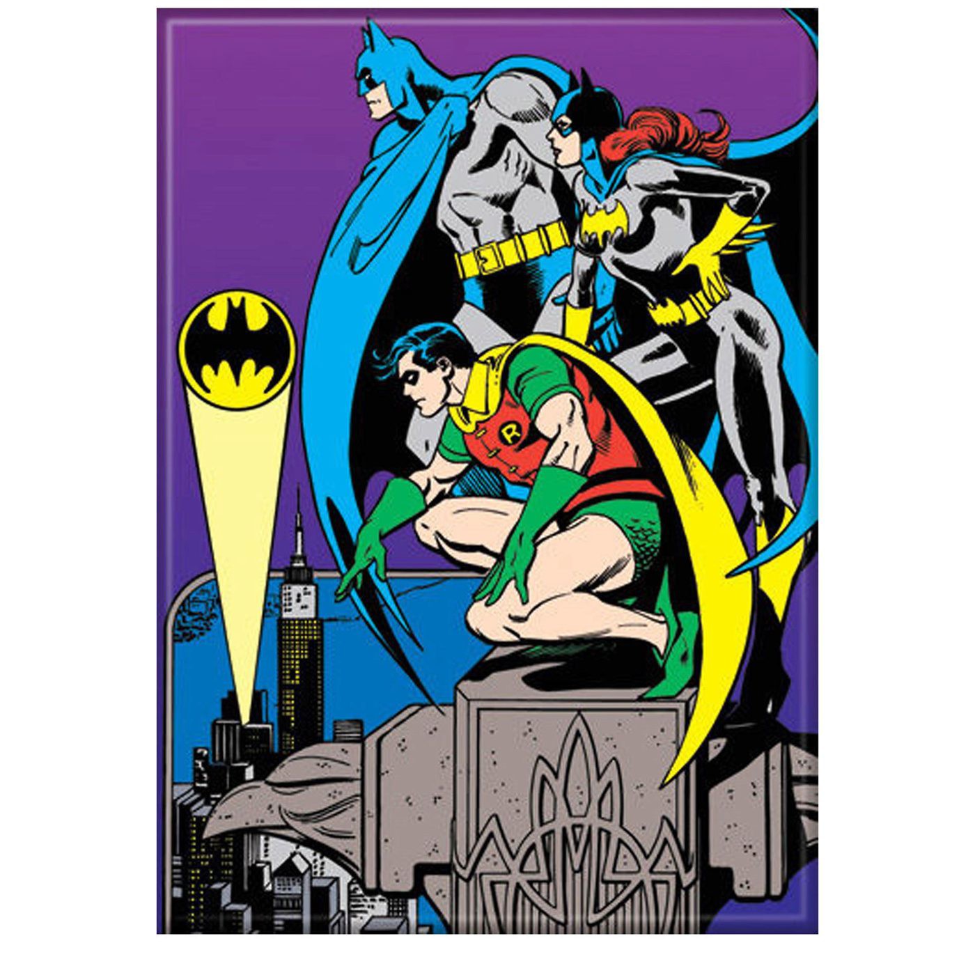 Batman, Robin Batgirl Magnet