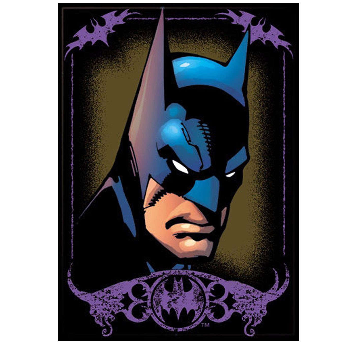 Batman Magnet Purple Frame