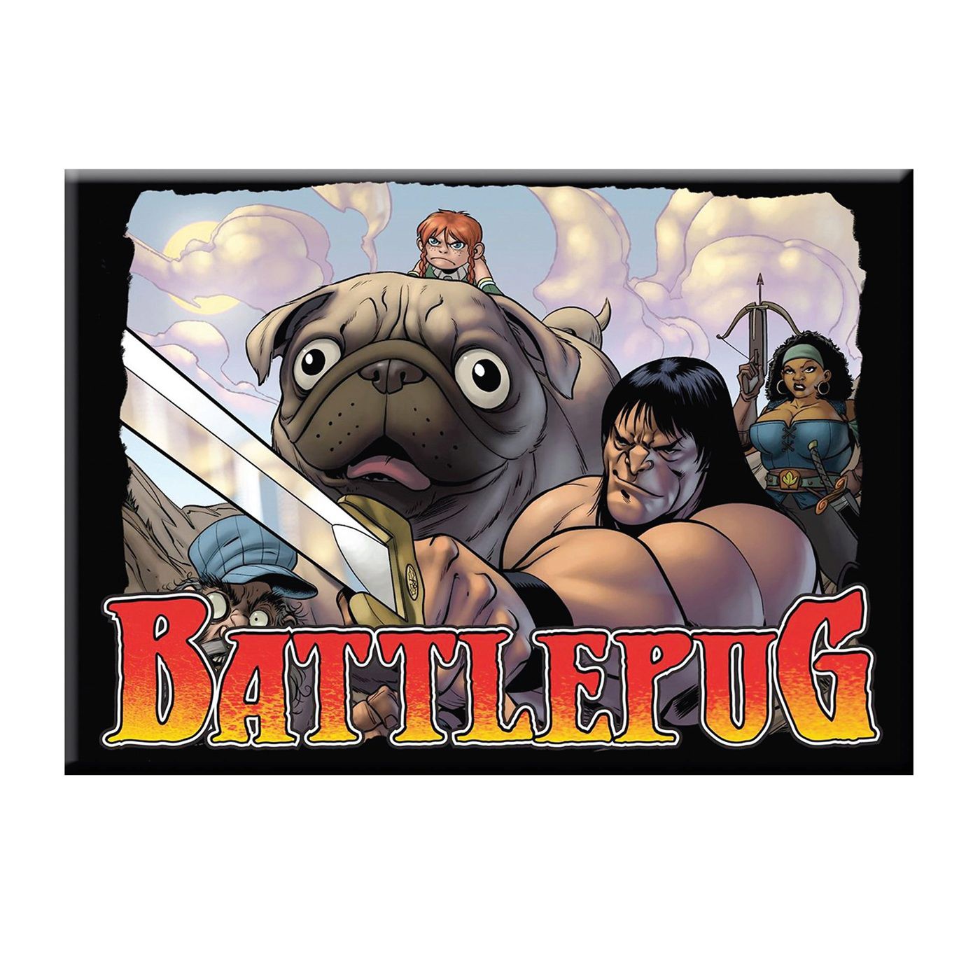 BattlePug Group Magnet