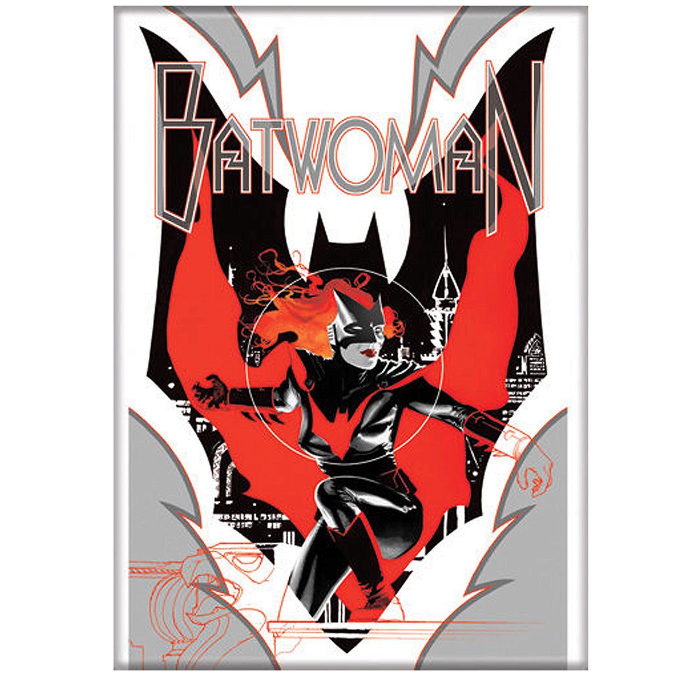 Batwoman Batscape Magnet