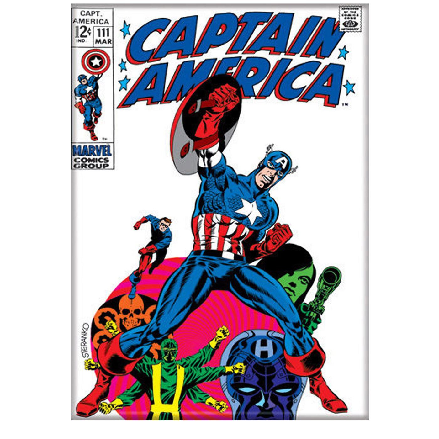 Captain America Issue #111 Magnet