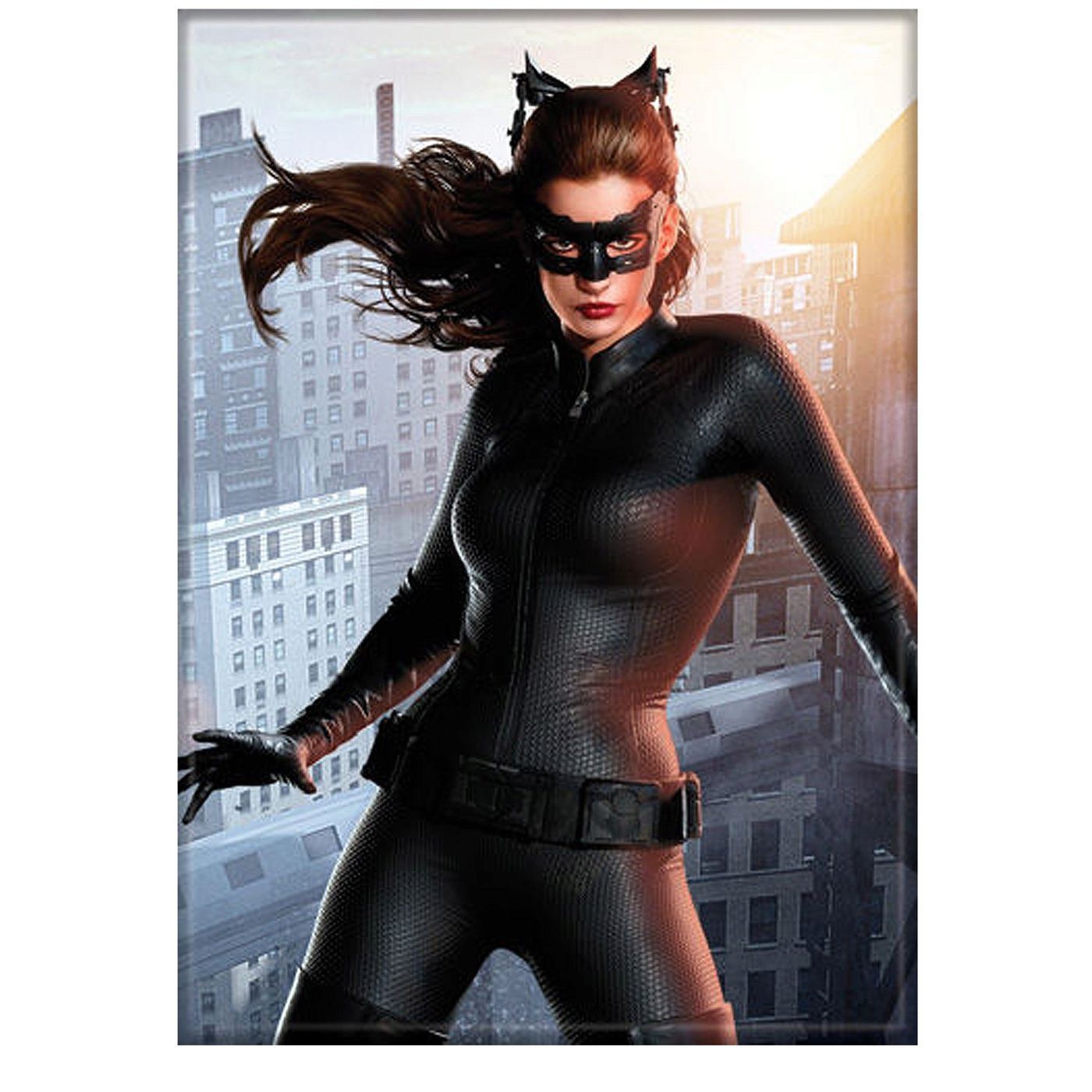 Dark Knight Rises Catwoman City Pose Magnet
