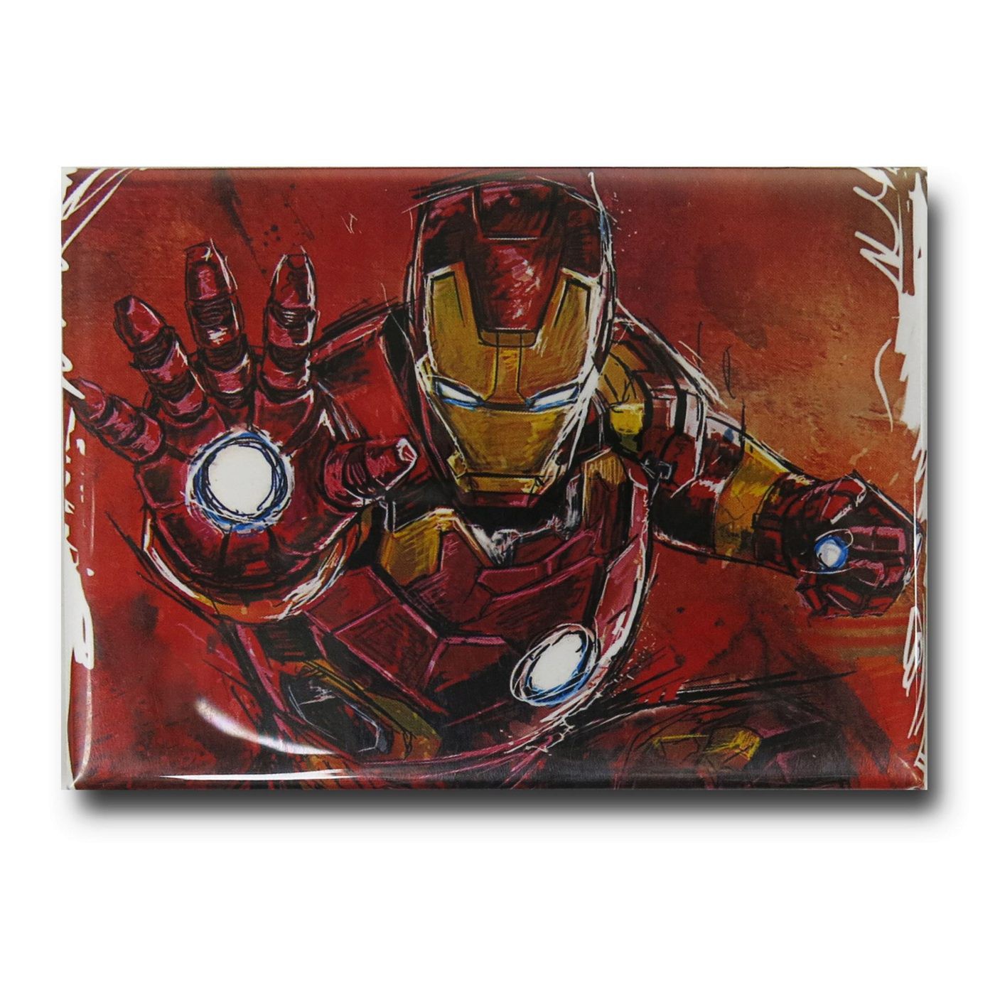 Iron Man Age of Ultron Distressed Magnet