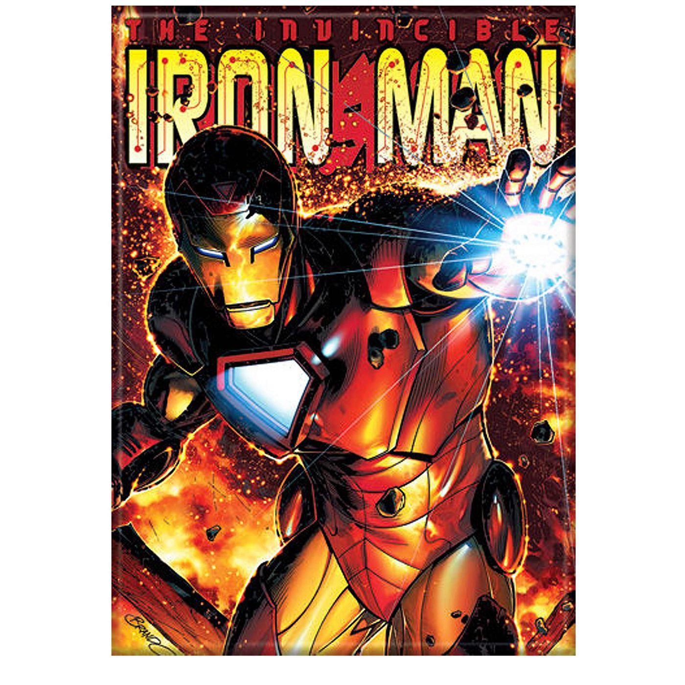 Iron Man Concussion Blast Magnet