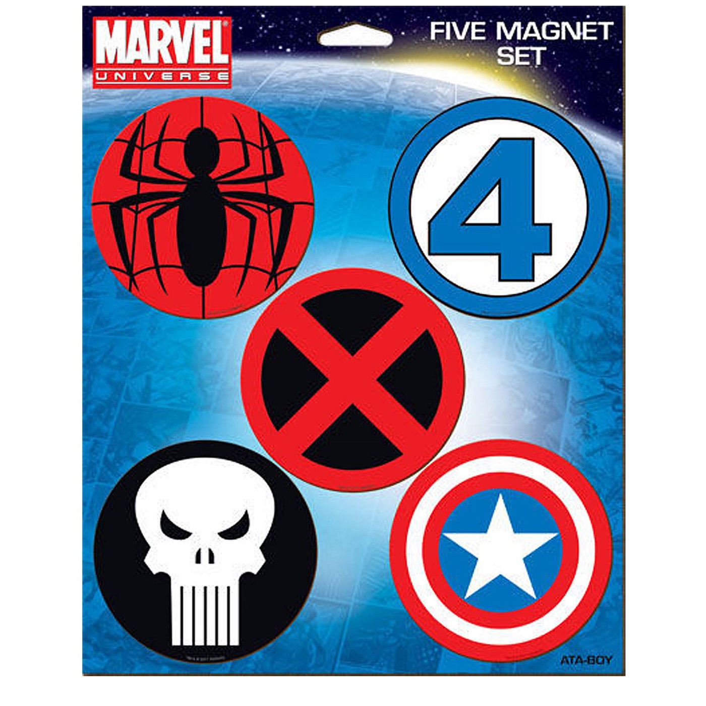 Marvel Symbols Magnet Set of 5