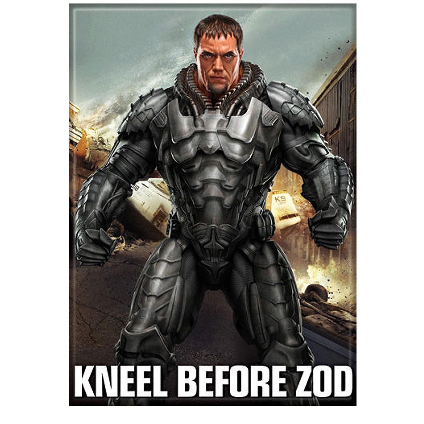 Superman Man of Steel Kneel Before Zod Image Magnet