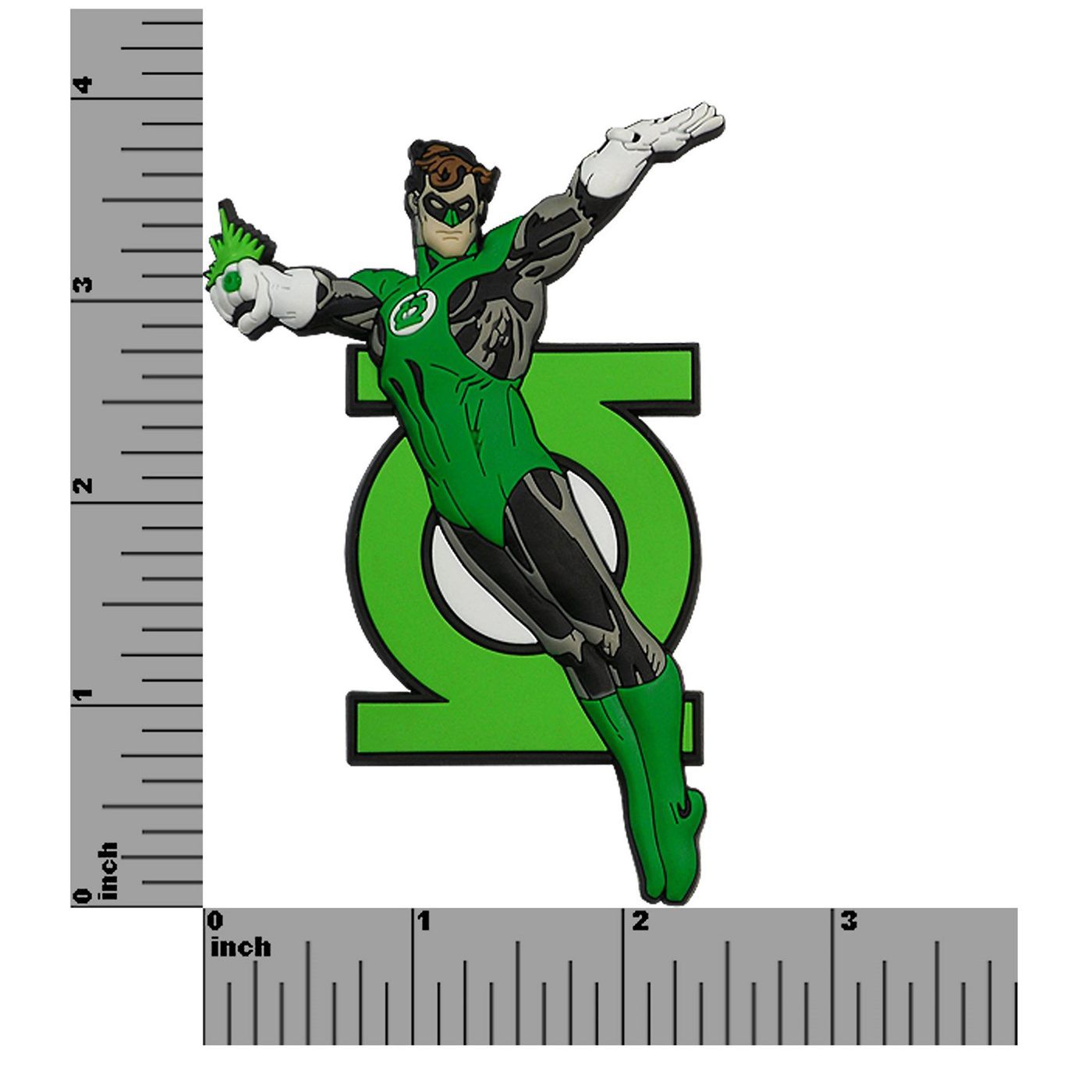 Green Lantern 3D Die Cut Rubber Magnet
