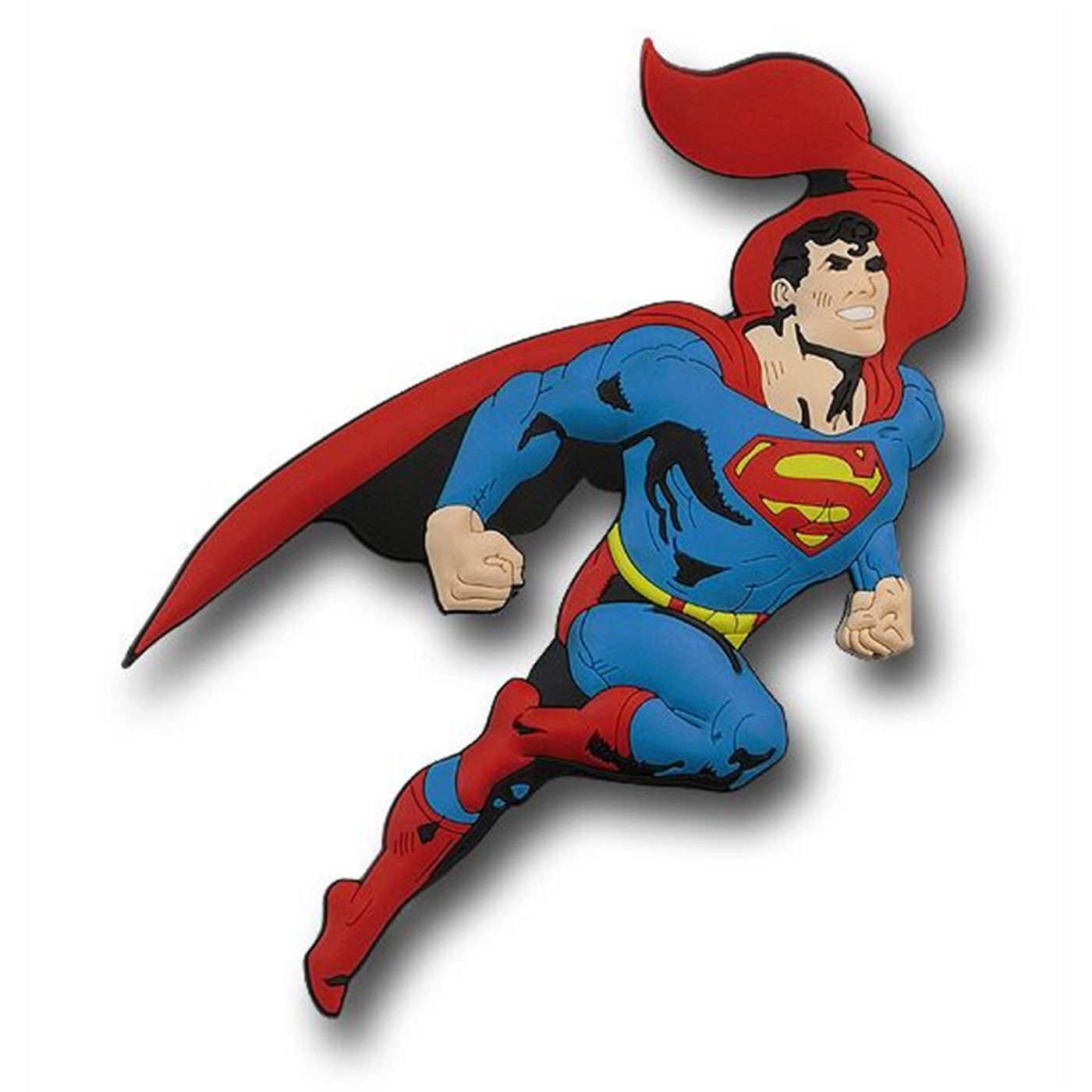 Superman 3D Die Cut Rubber Magnet