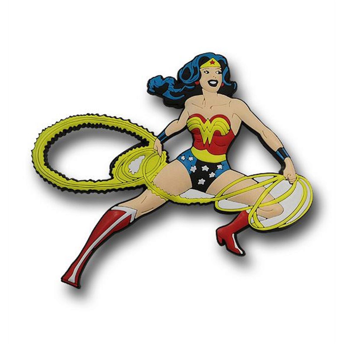 Wonder Woman 3D Die Cut Rubber Magnet