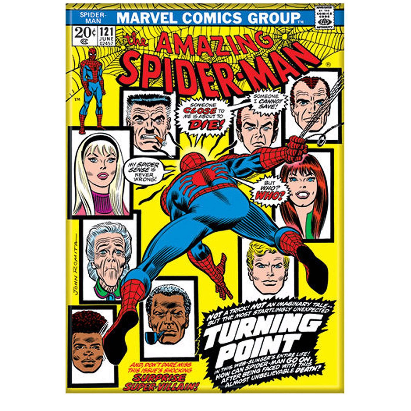 Amazing Spiderman #121 Cover Magnet