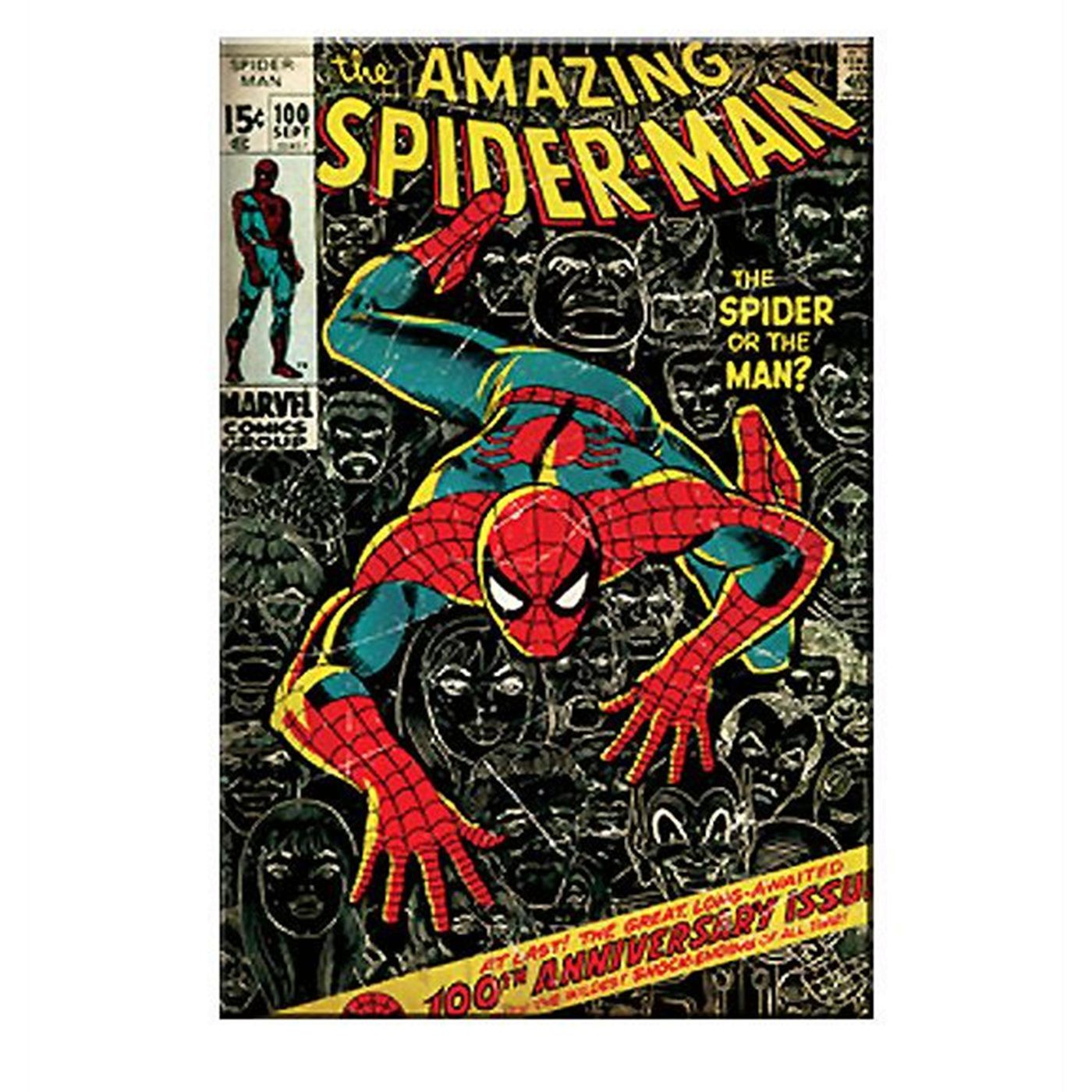 Spiderman Issue 100 Cover Magnet