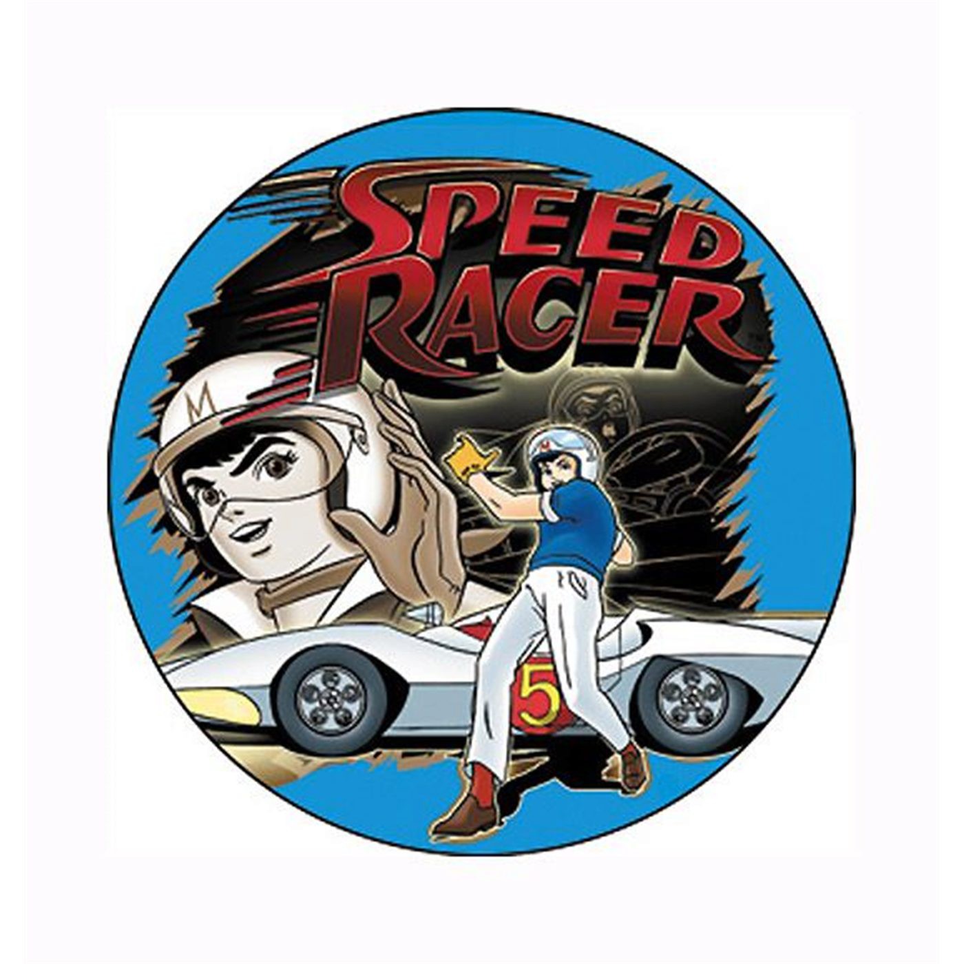 Speed Racer Tear Circle Magnet
