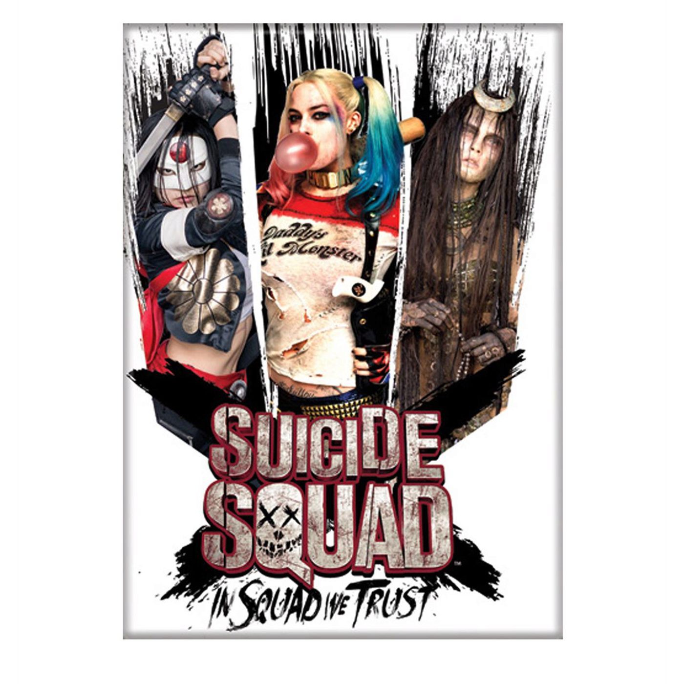 Suicide Squad Girls Only Magnet