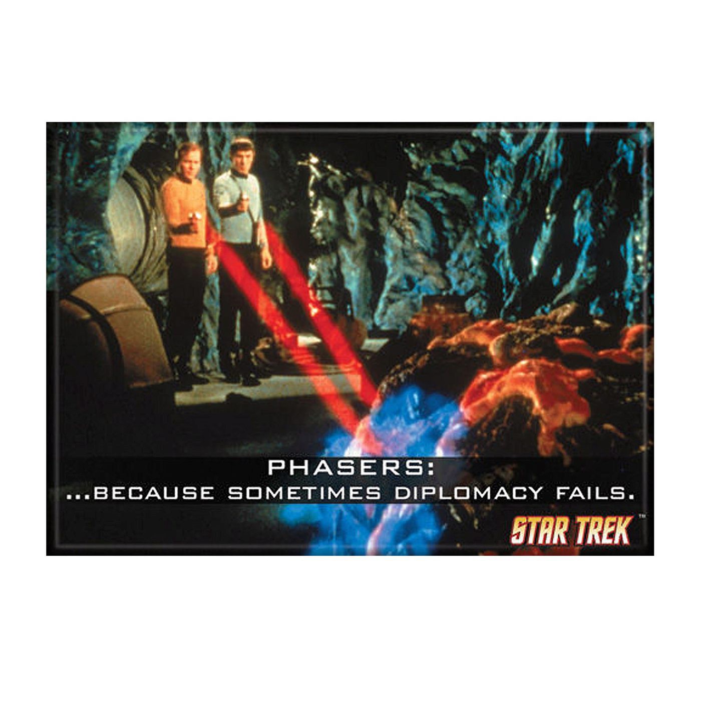 Star Trek Phaser Diplomacy Magnet