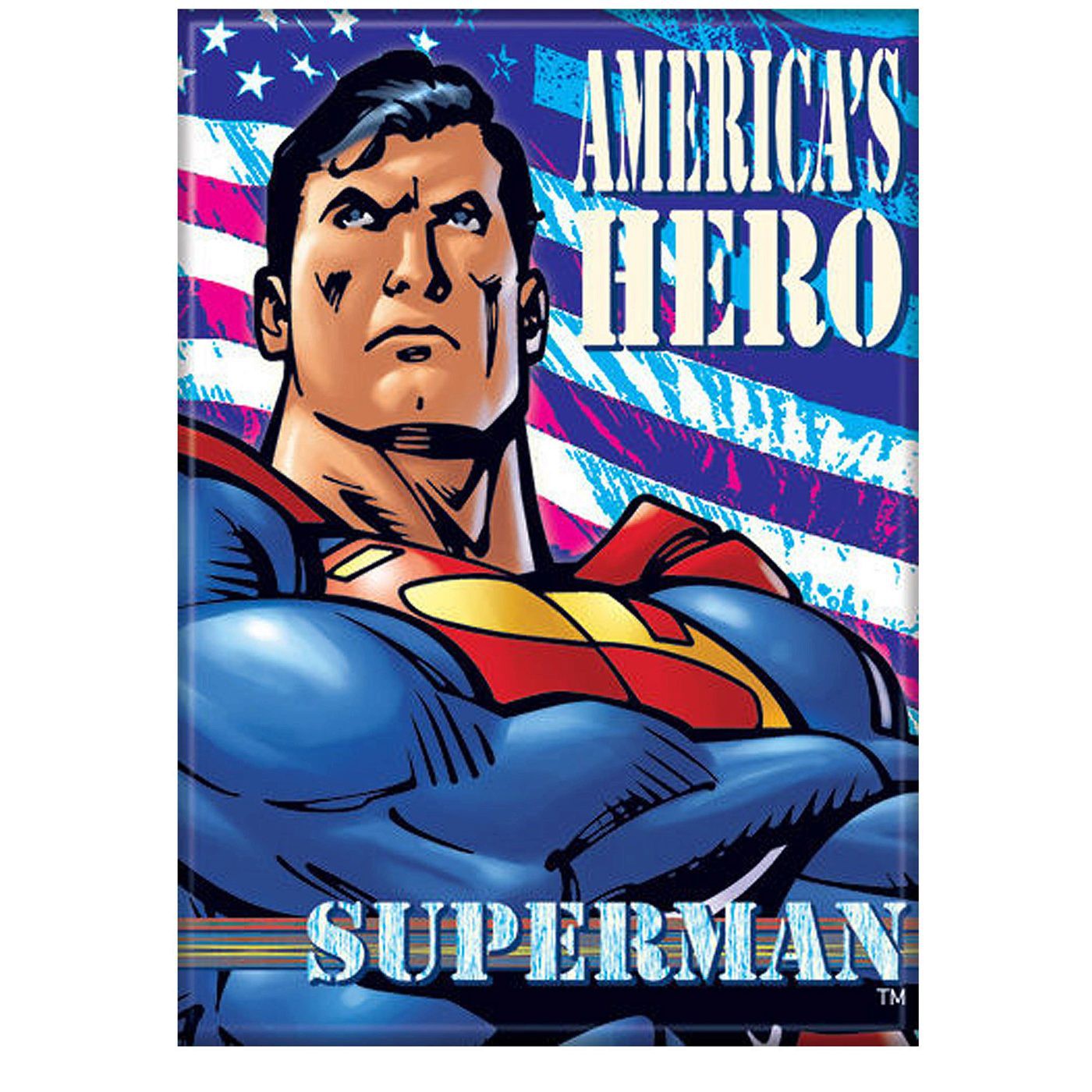 Superman Magnet America's Hero