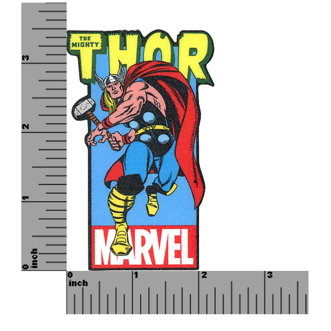 Thor with Logo Funky Chunky Magnet
