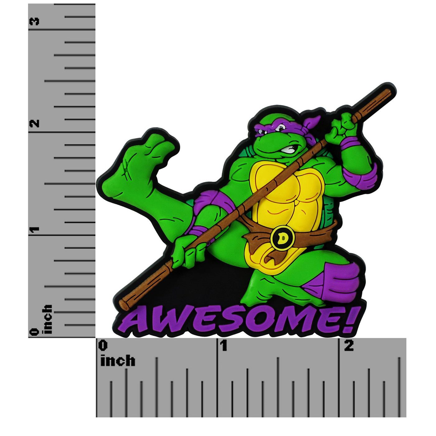 TMNT Donatello Awesome Soft Touch PVC Magnet