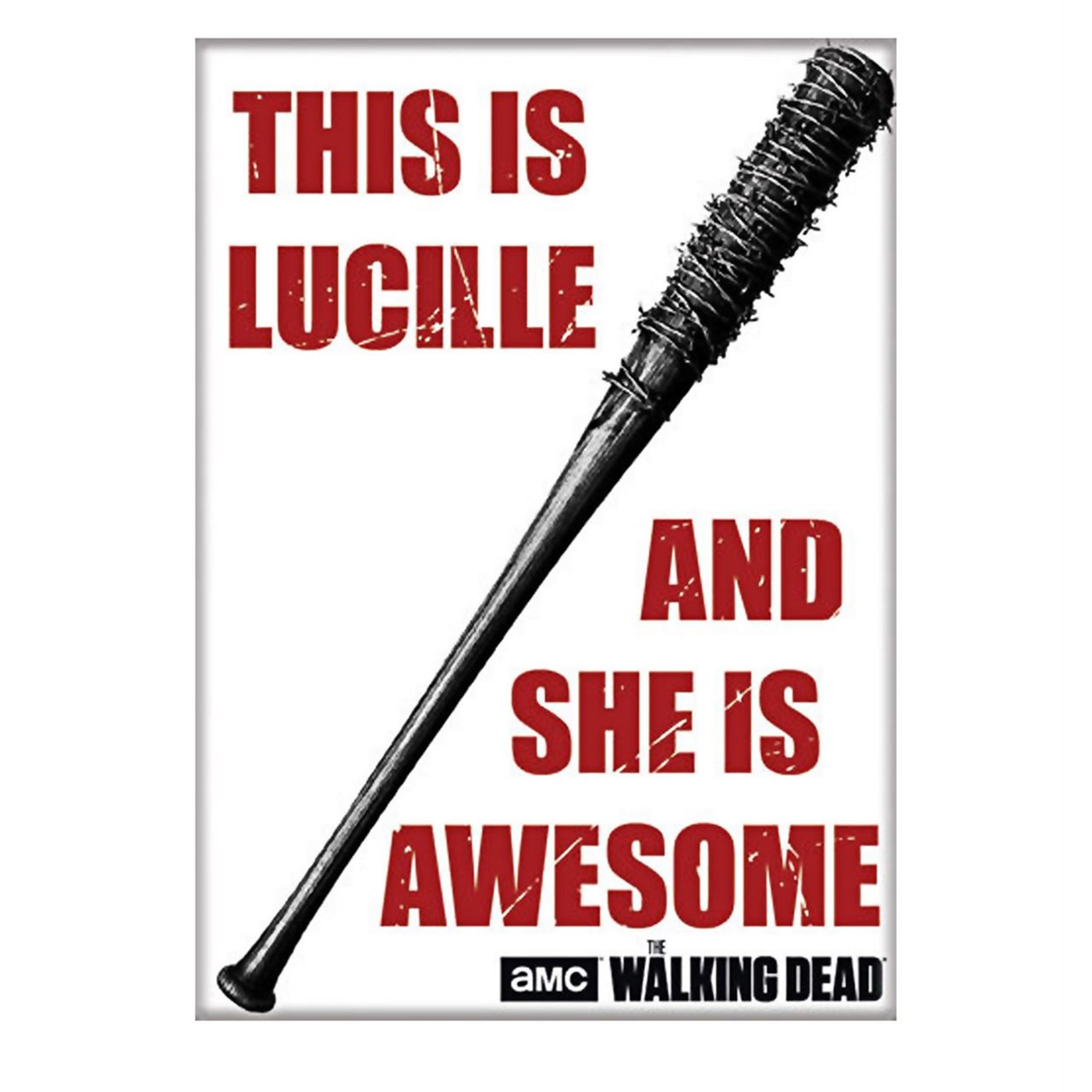 Walking Dead This Is Lucille Magnet