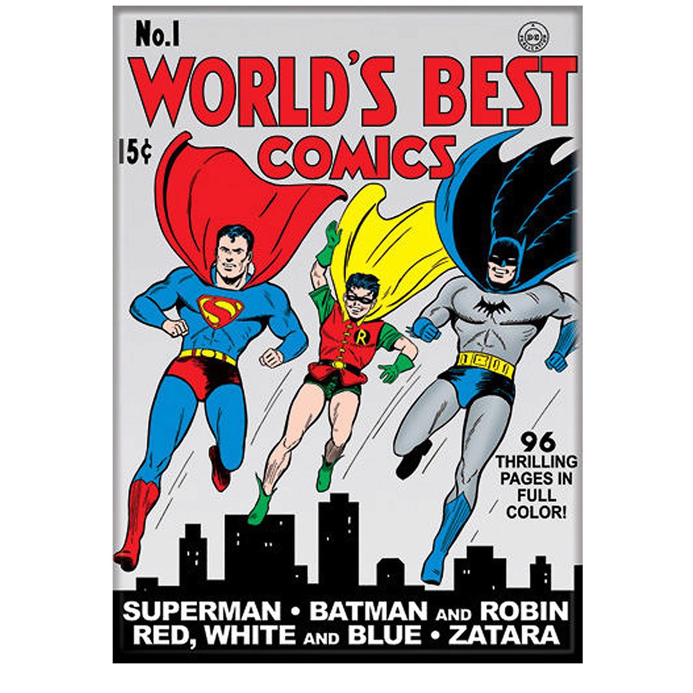 World's Best Comics #1 Cover Magnet