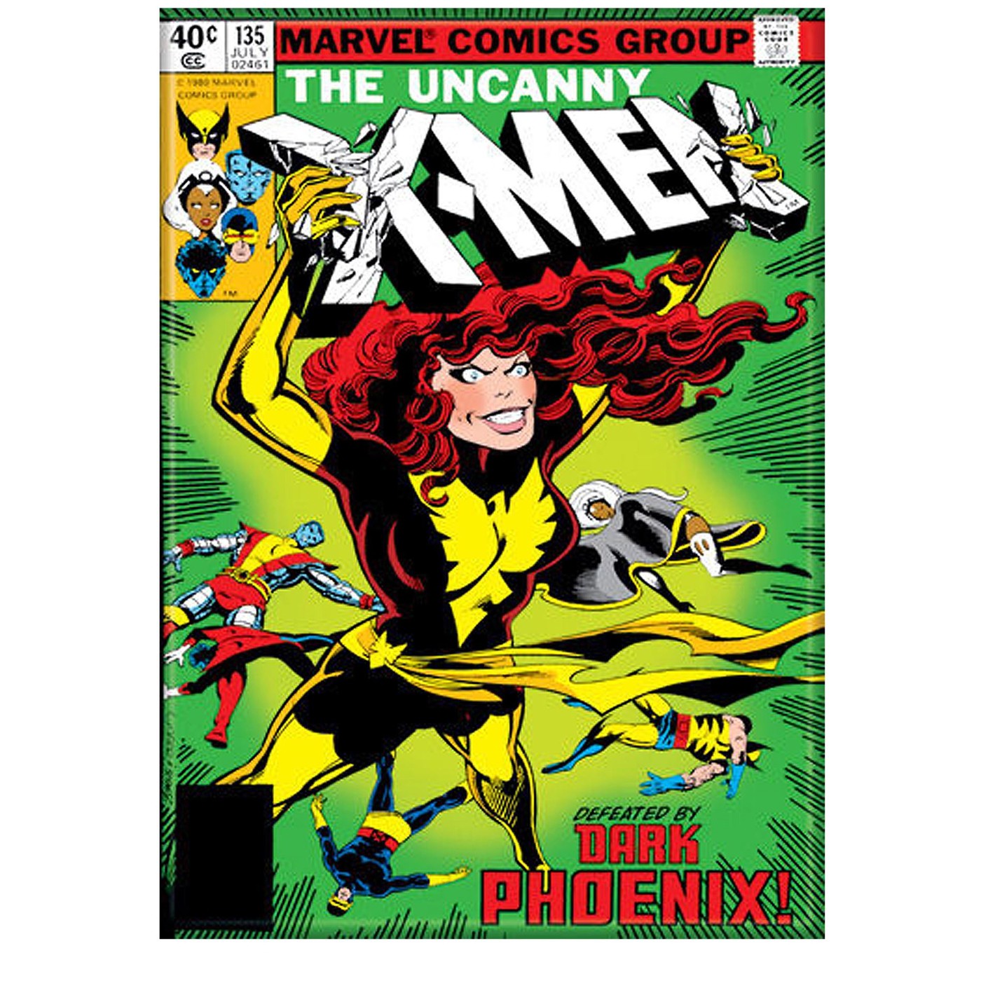 X-Men Dark Phoenix Comic Cover Magnet