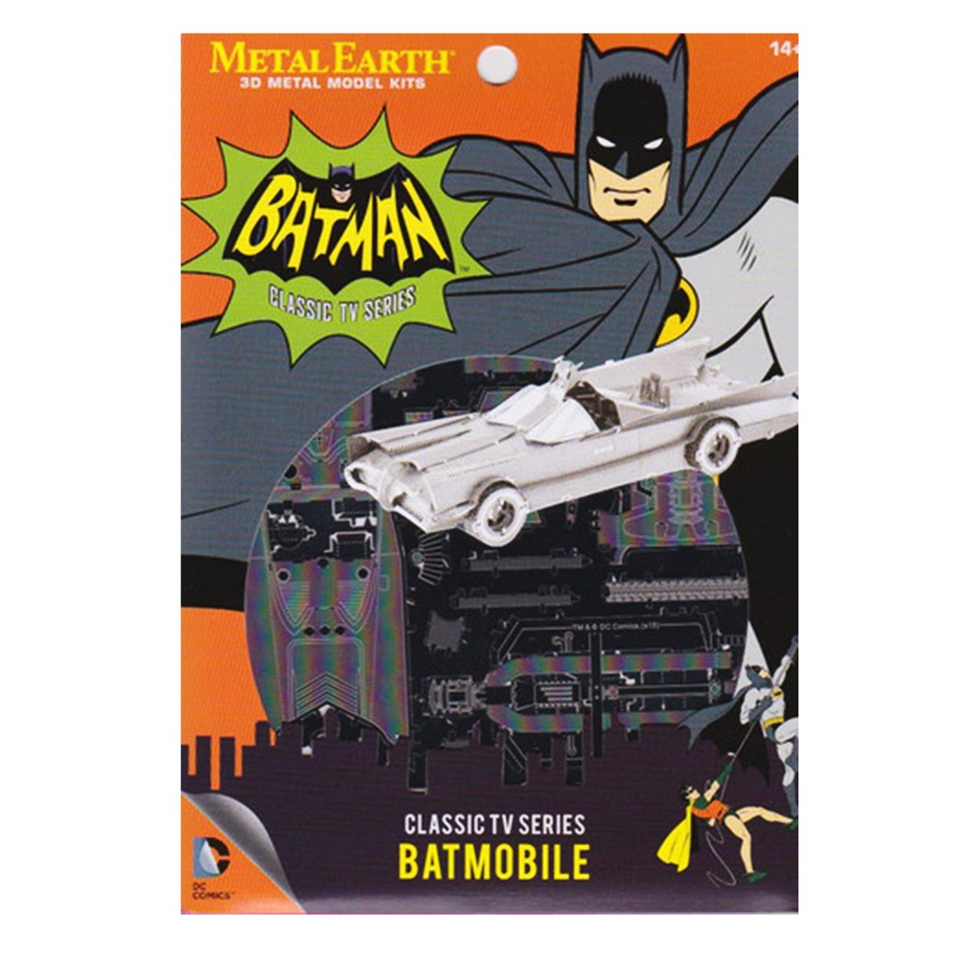 Batman TV Series Batmobile Metal Earth Model Kit