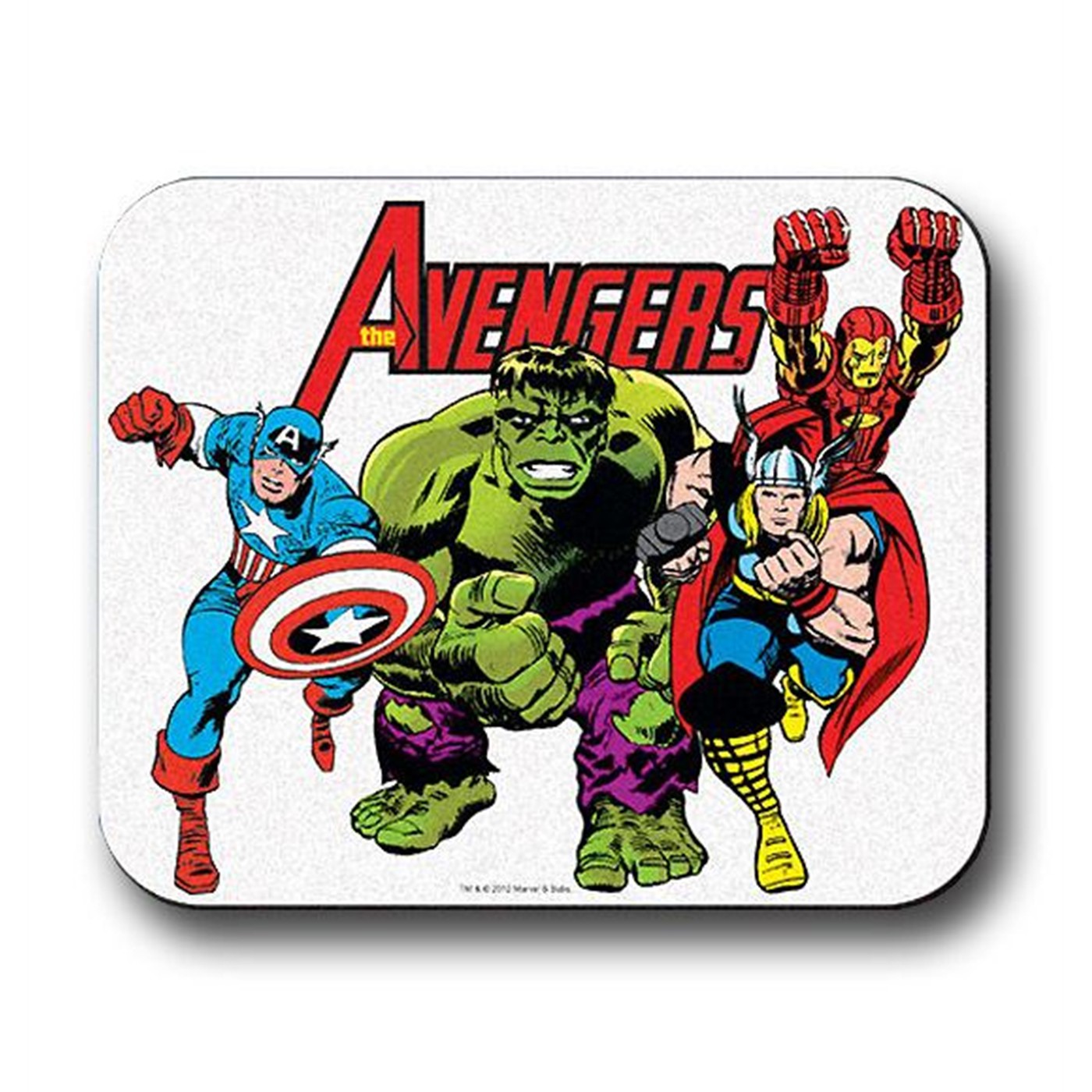 Classic Avengers Mouse Pad