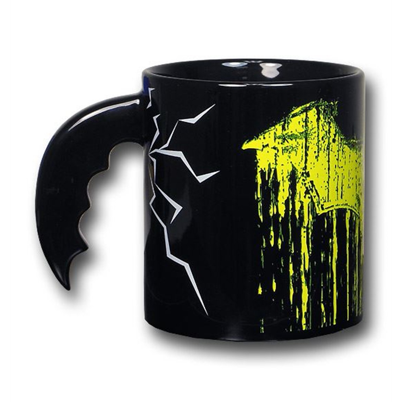 Batman Batarang Handle Ceramic Mug