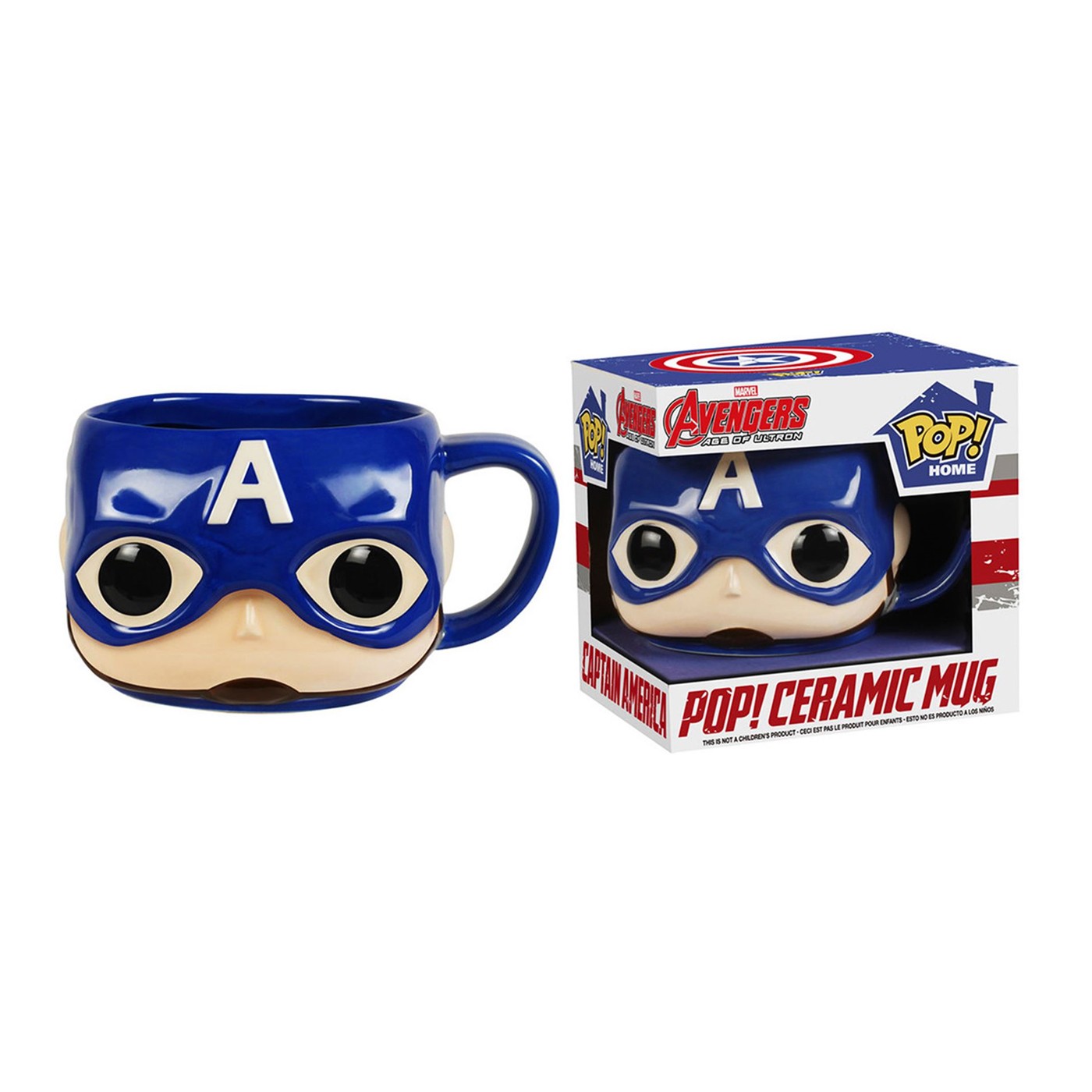 Captain America Pop Home Ceramic 12oz Mug