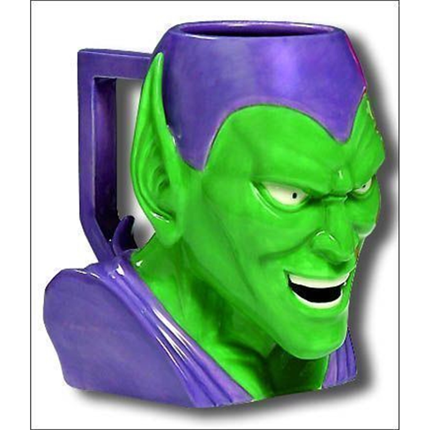 Green goblin Figural Mug