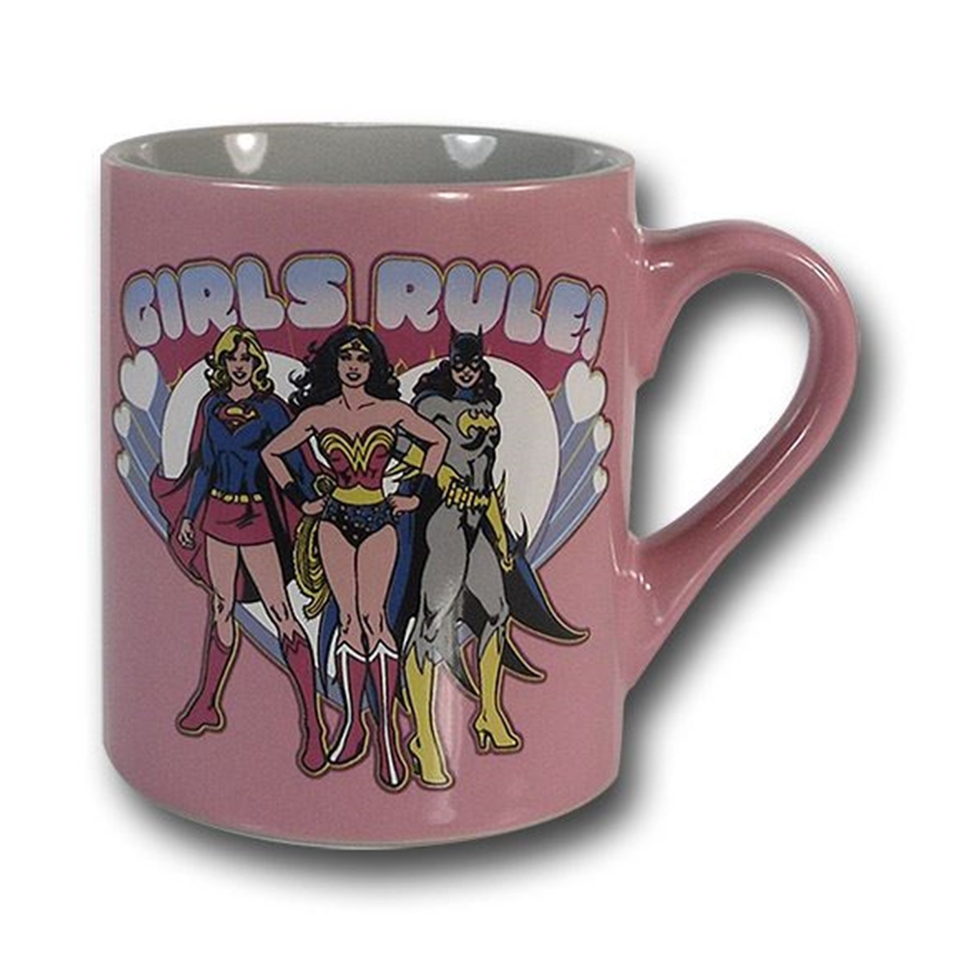 DC Girls Rule Pink Mug