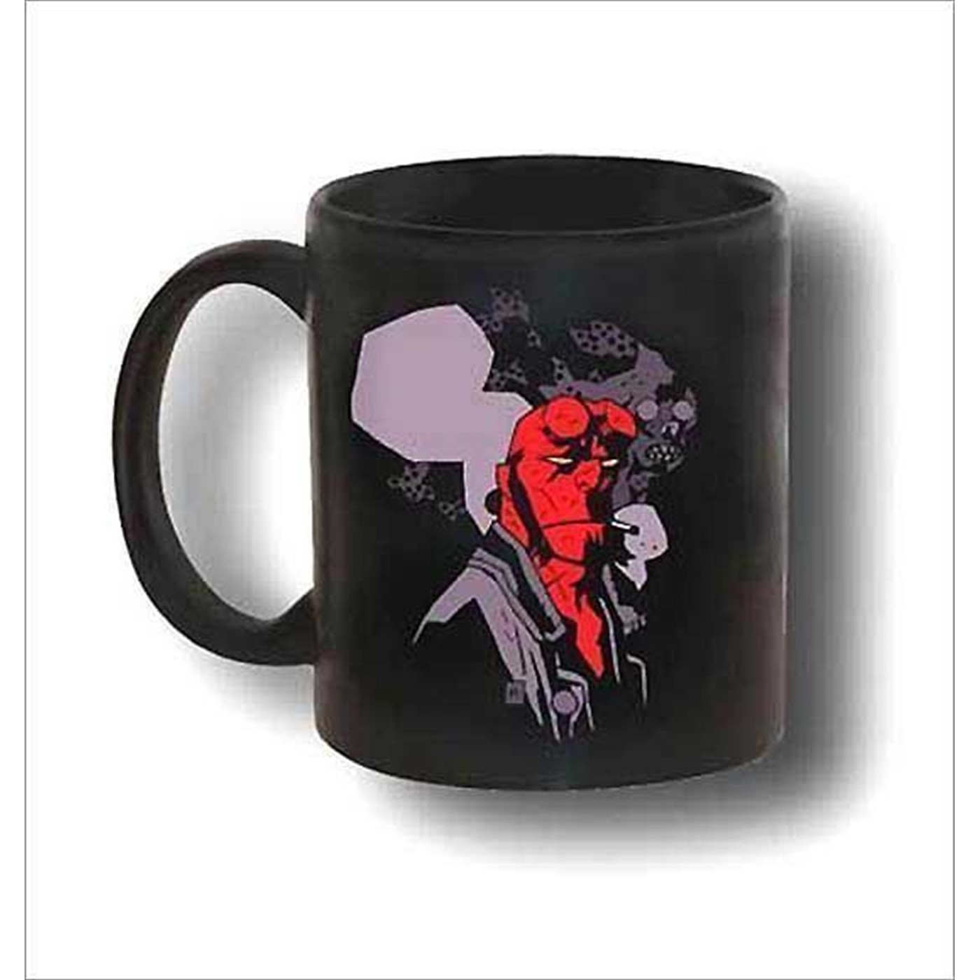 Hellboy Black Ceramic Mug