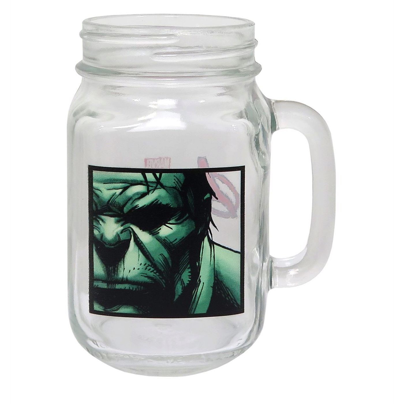 Hulk Close-Up Mason Jar Mug