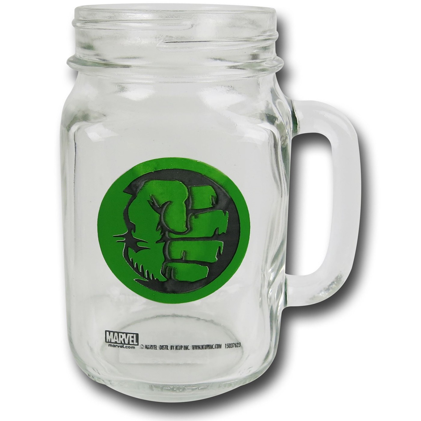 Hulk Fist Mason Jar Mug
