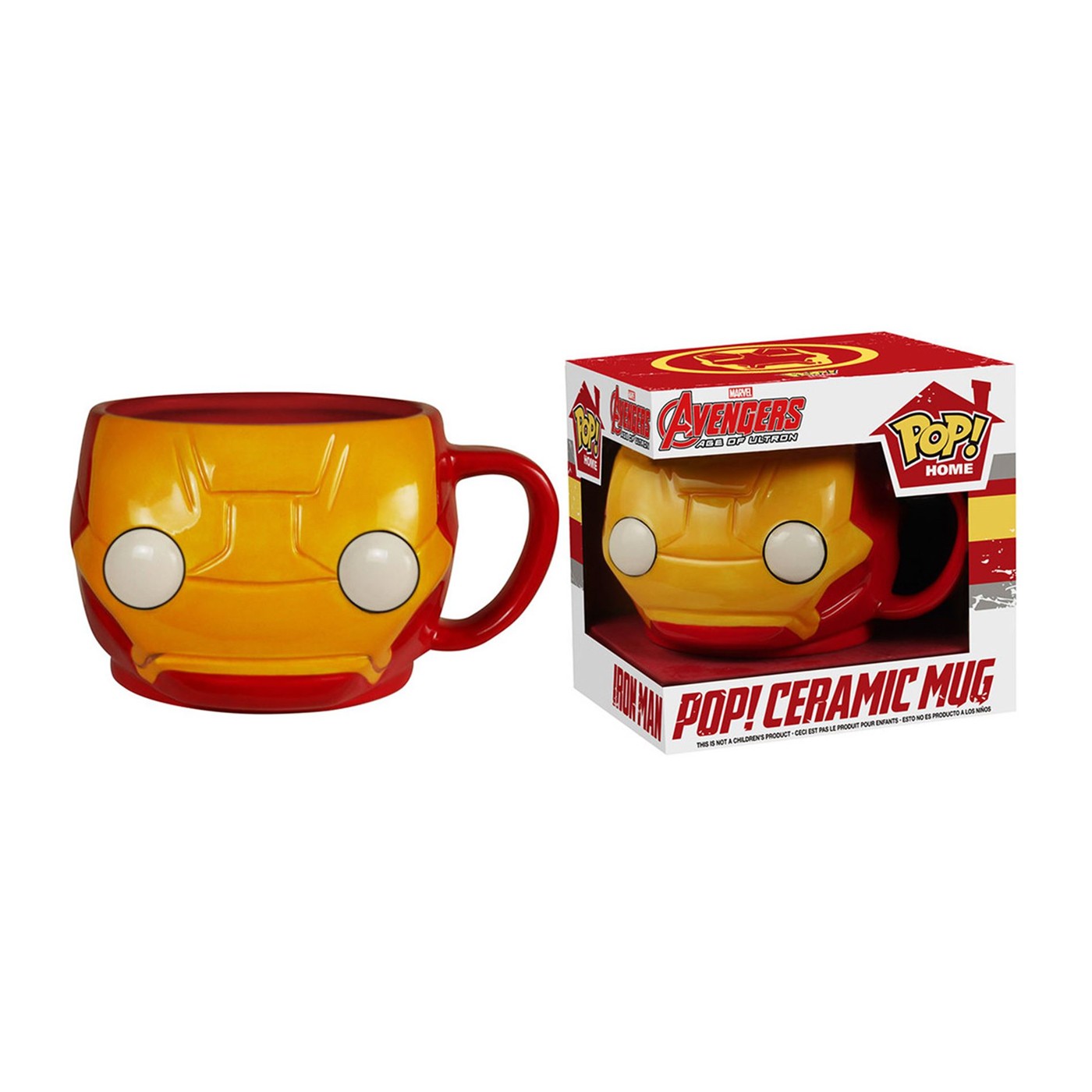 Iron Man Pop Home Ceramic 12oz Mug