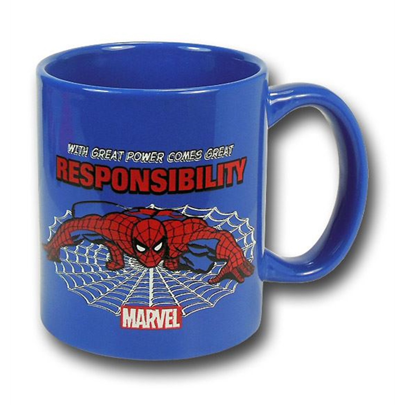 Spiderman With Great Power Mug