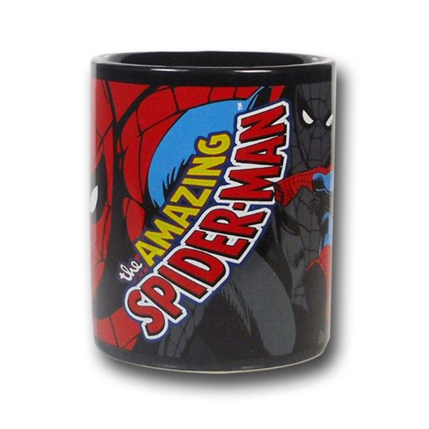 Spiderman Face and Pose Coffee Mug