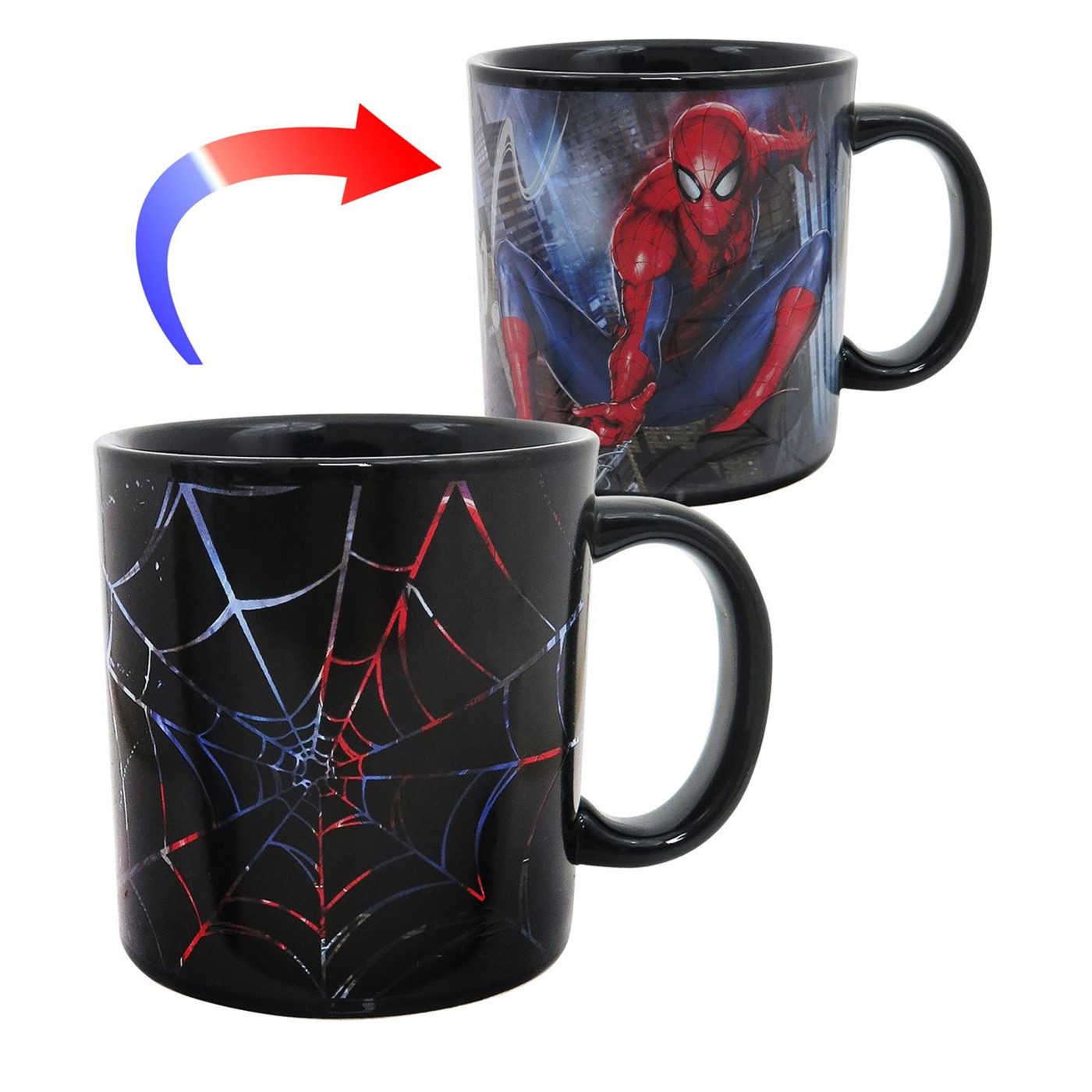 Spider-Man Web Slinger 20oz Heat Changing Mug