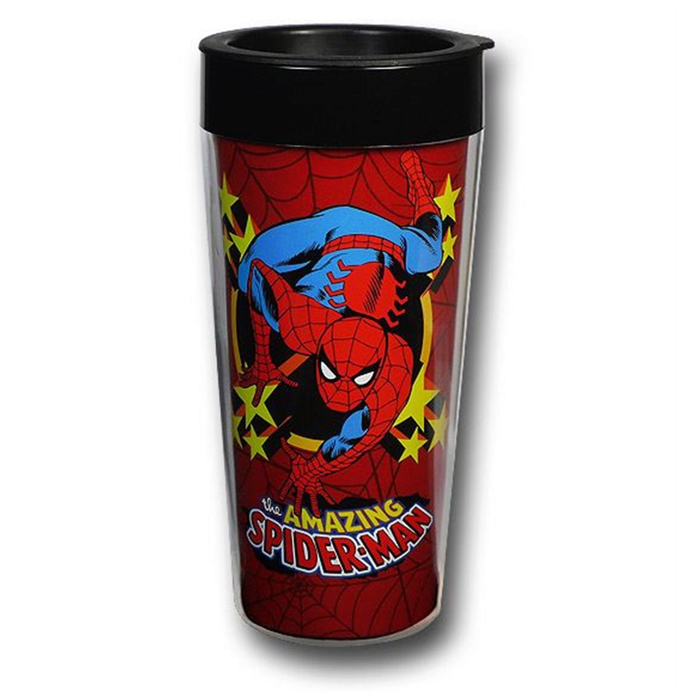 Spiderman 16oz Red Travel Mug